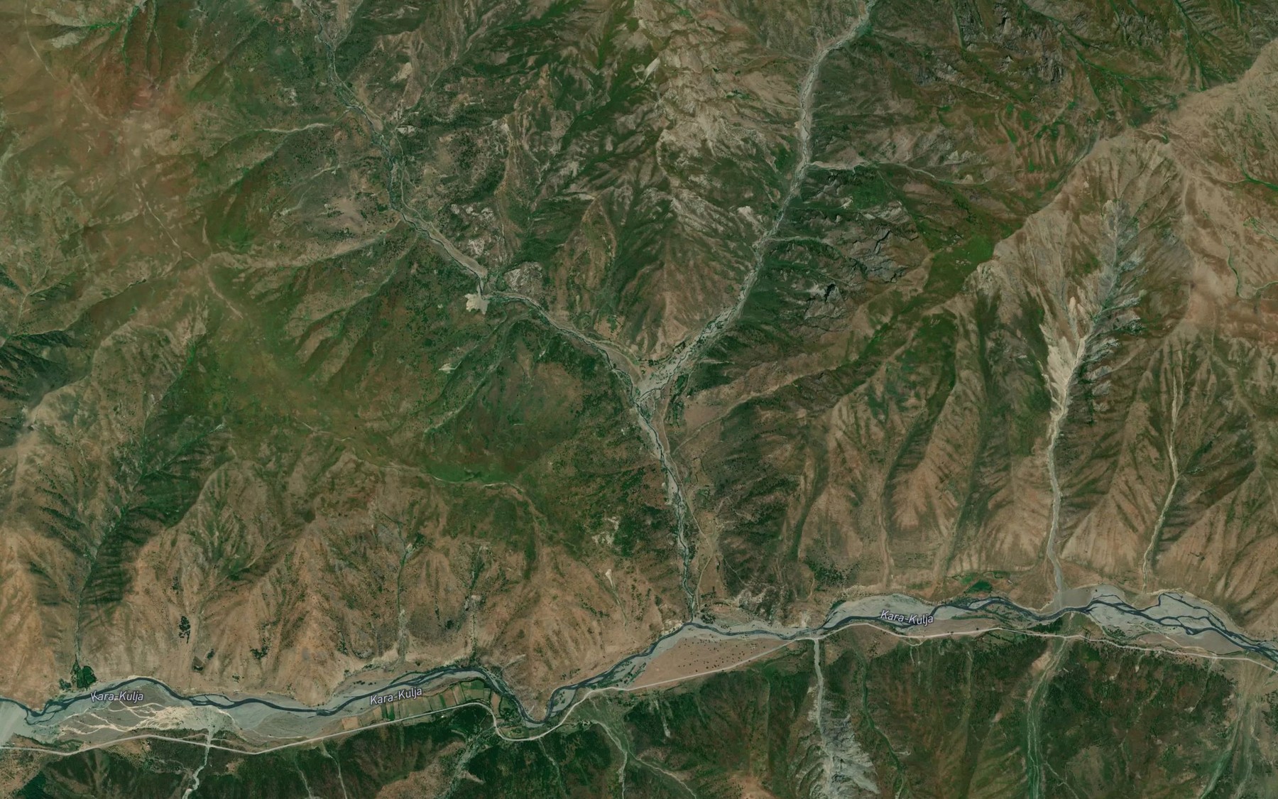 Satellite map of the Ashuayryk