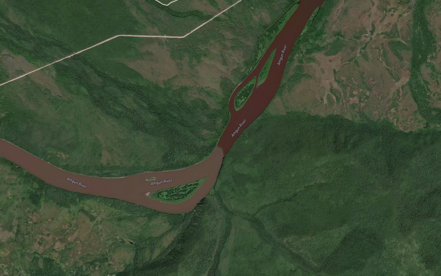 Satellite map of the Davaksa