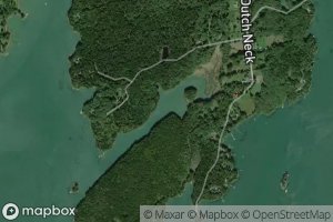 Satellite map of the Havener Cove