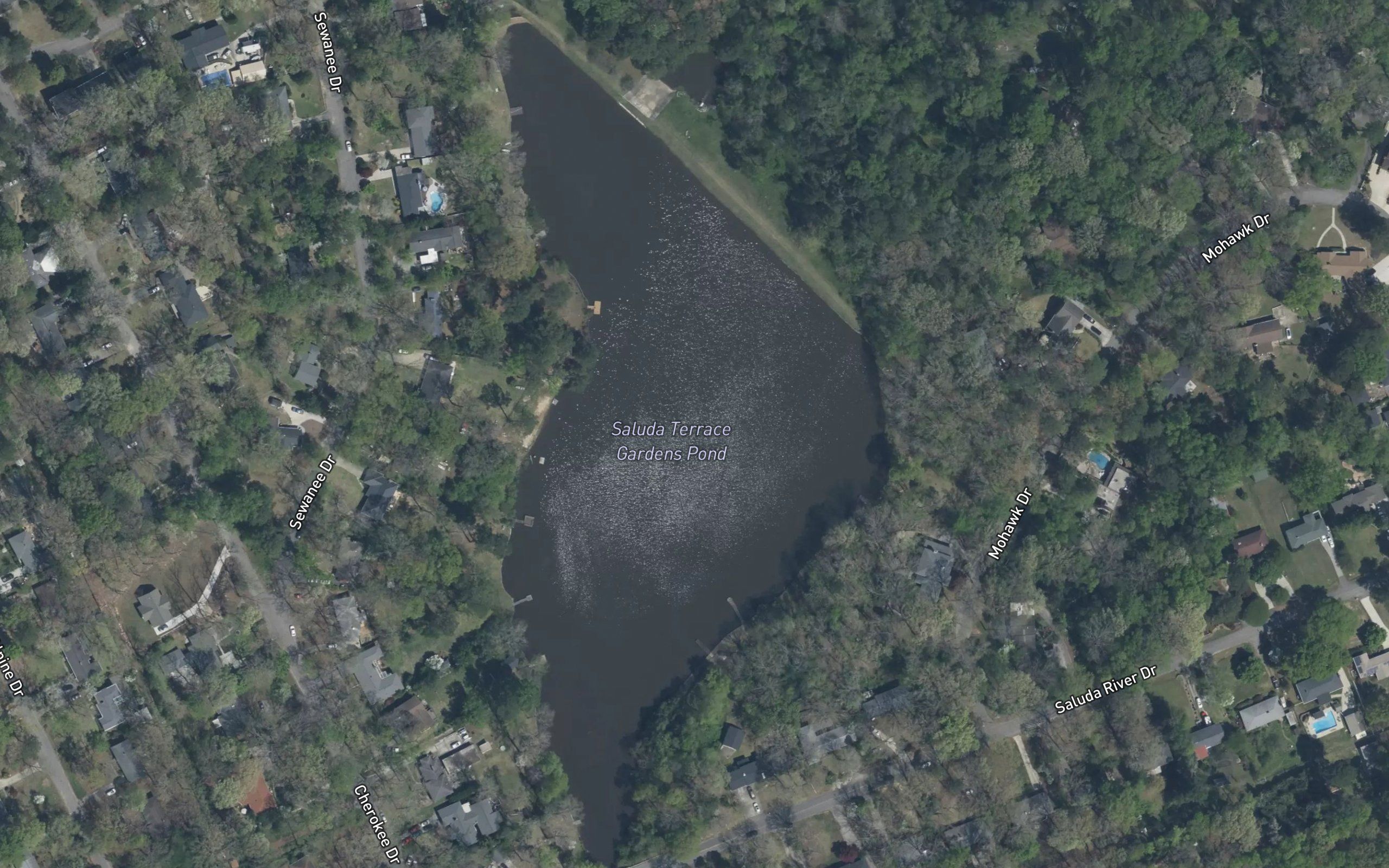 Saluda Terrace Gardens Pond