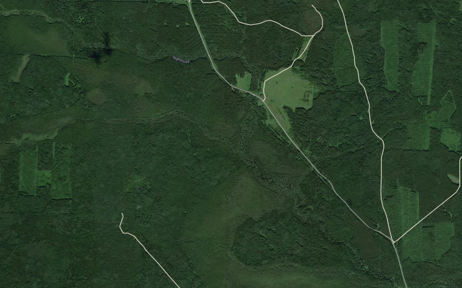 Satellite map of the Shumok