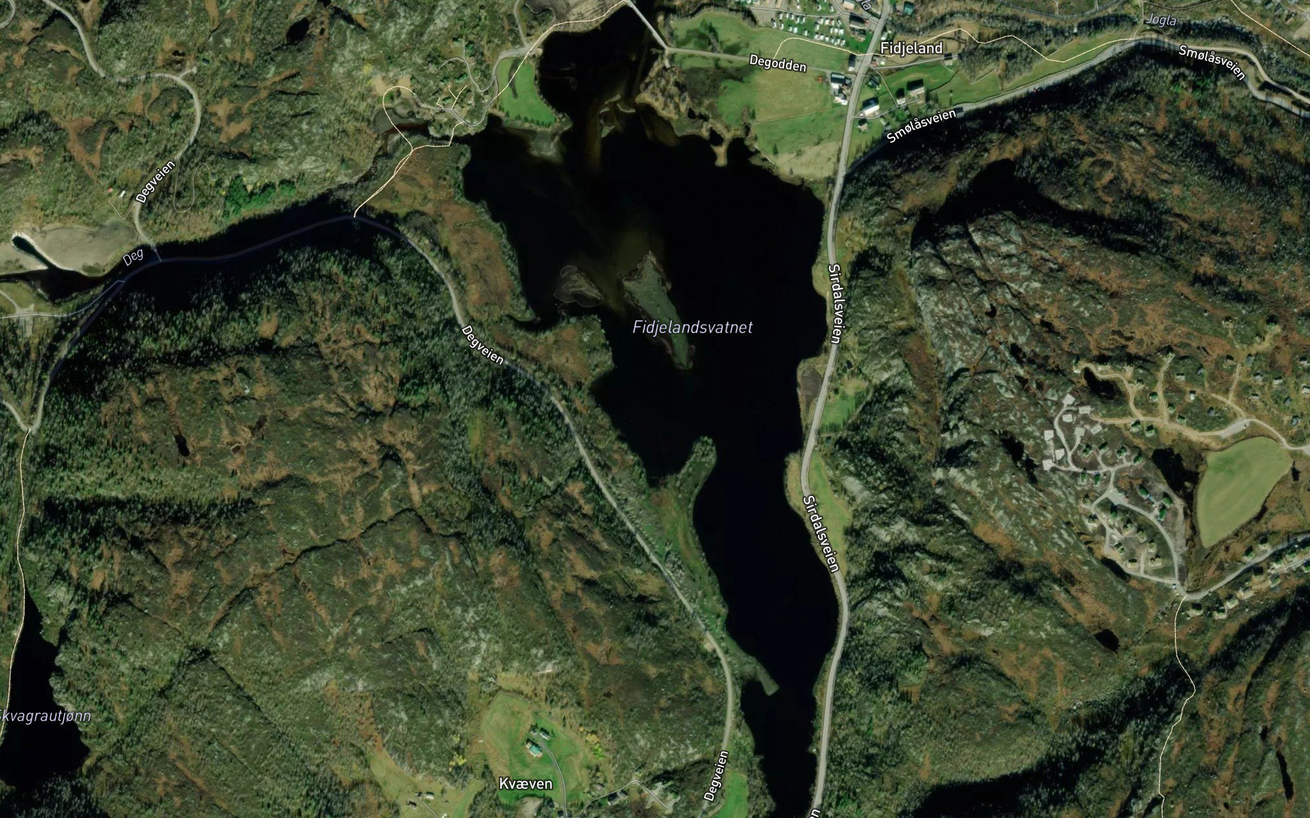 Fidjelandsvatnet