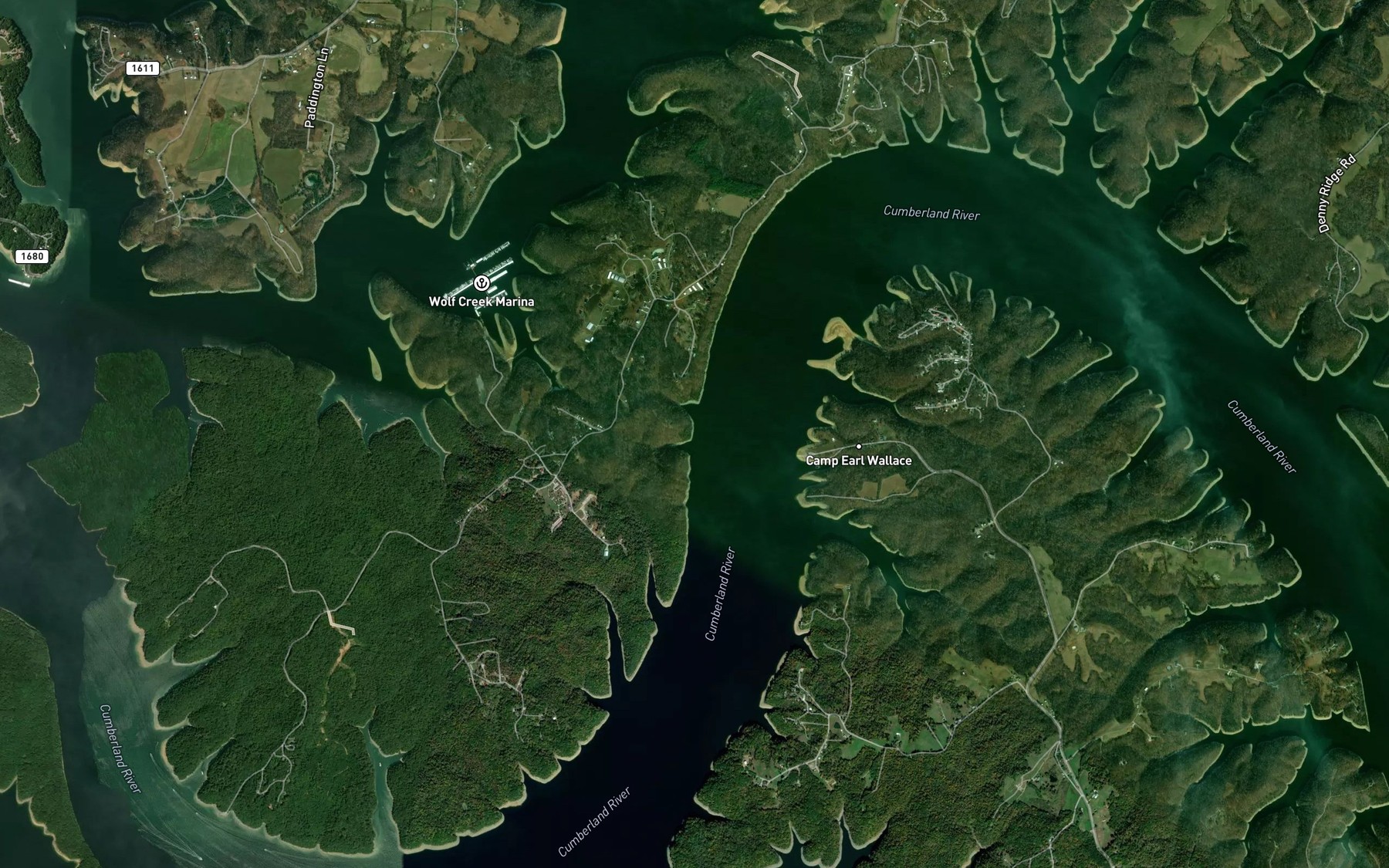 Satellite map of the Spot 7