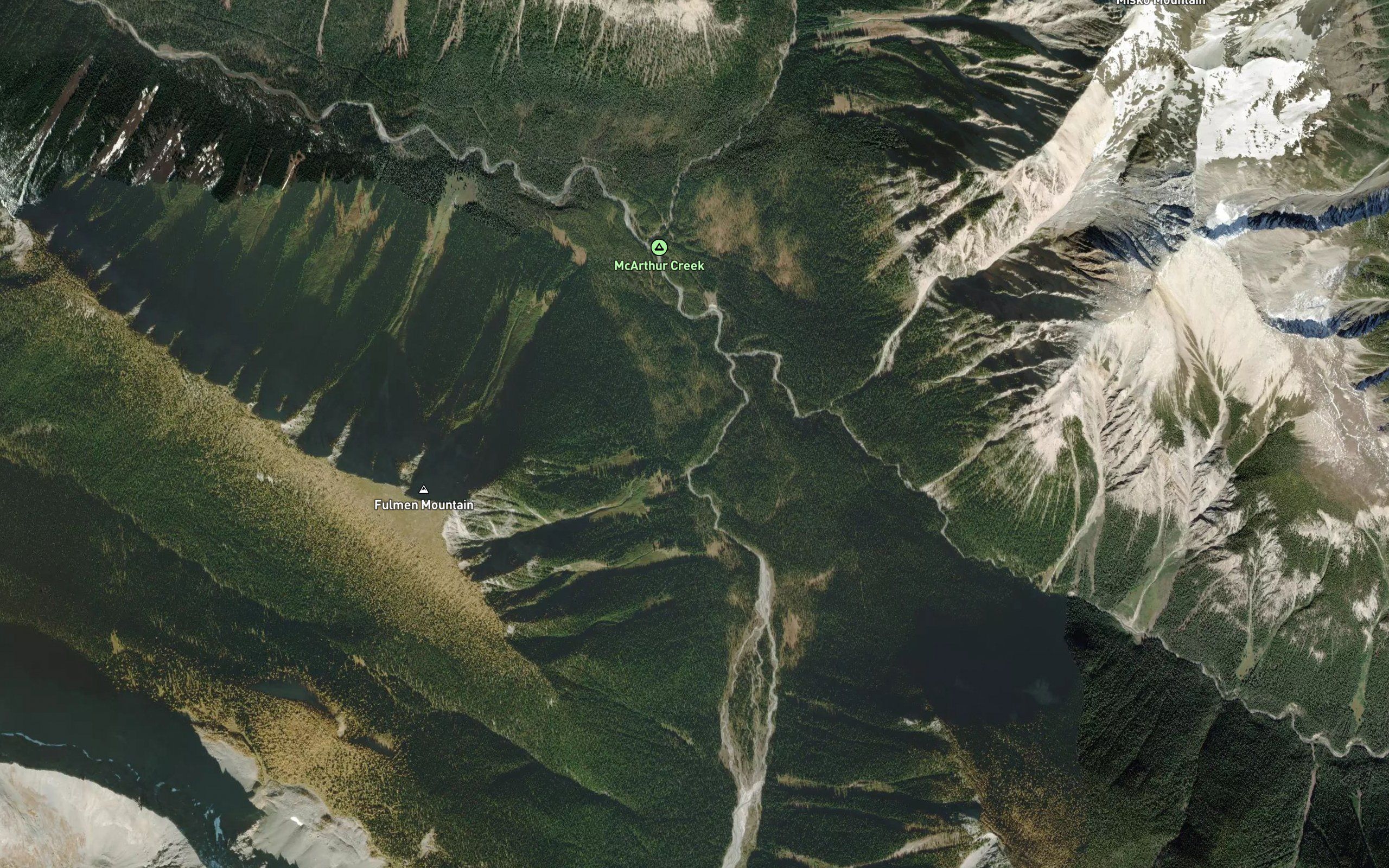 Goodsir Creek