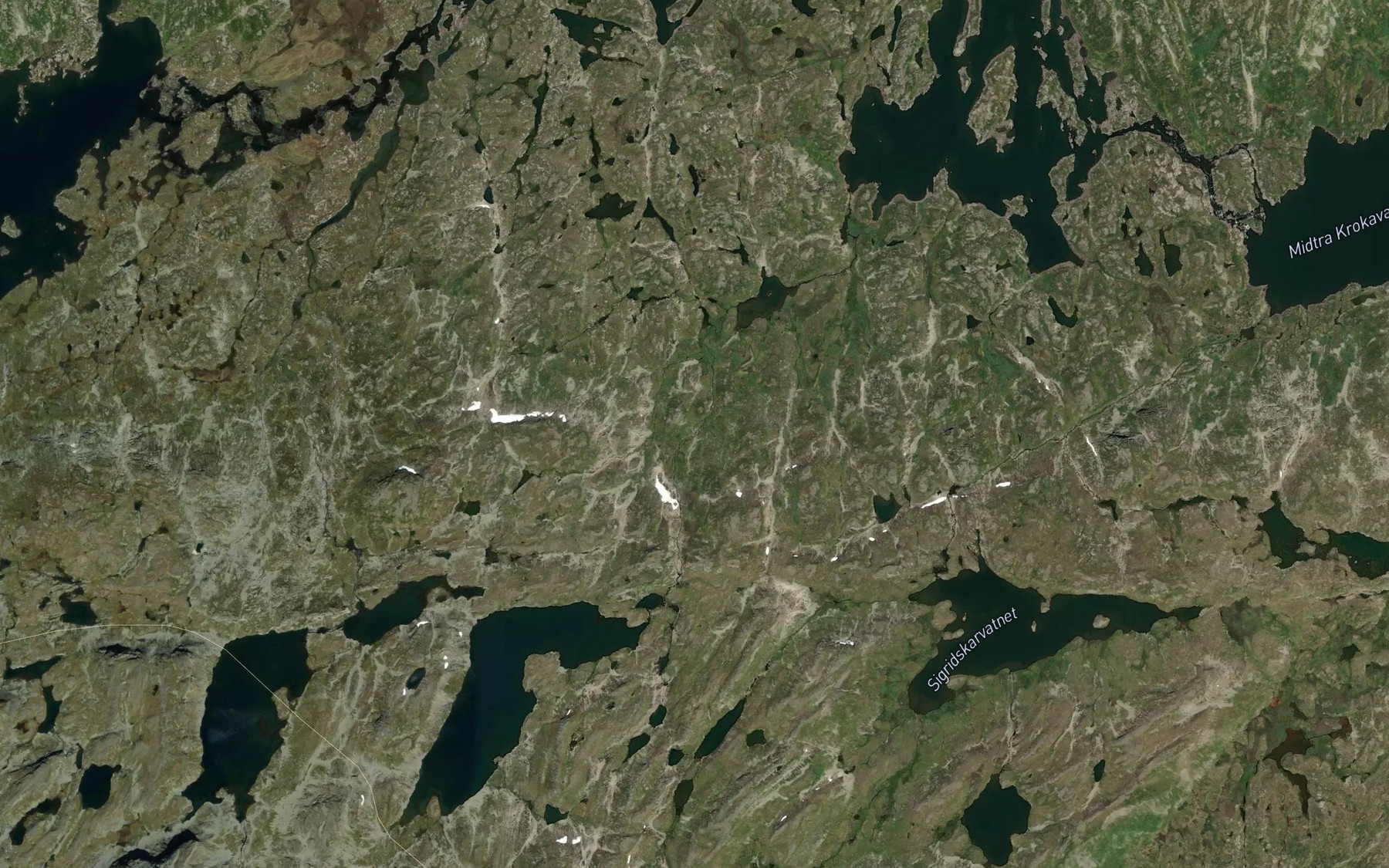 Satellite map of the Tuvebekken