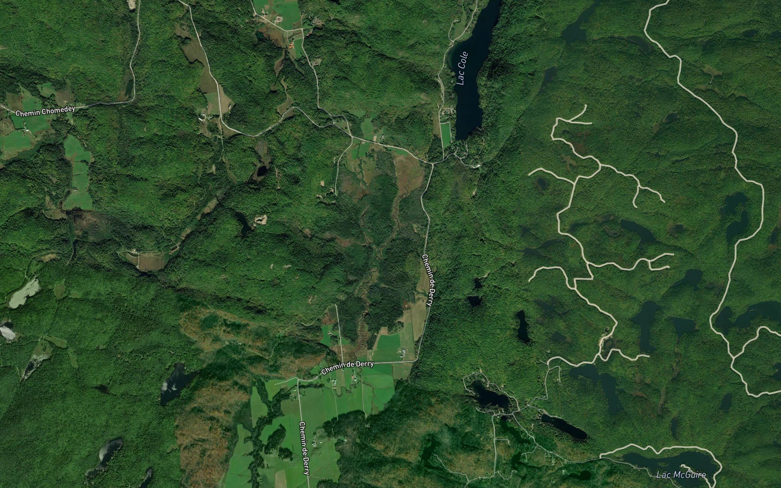 Decharge du Lac aux Brochets