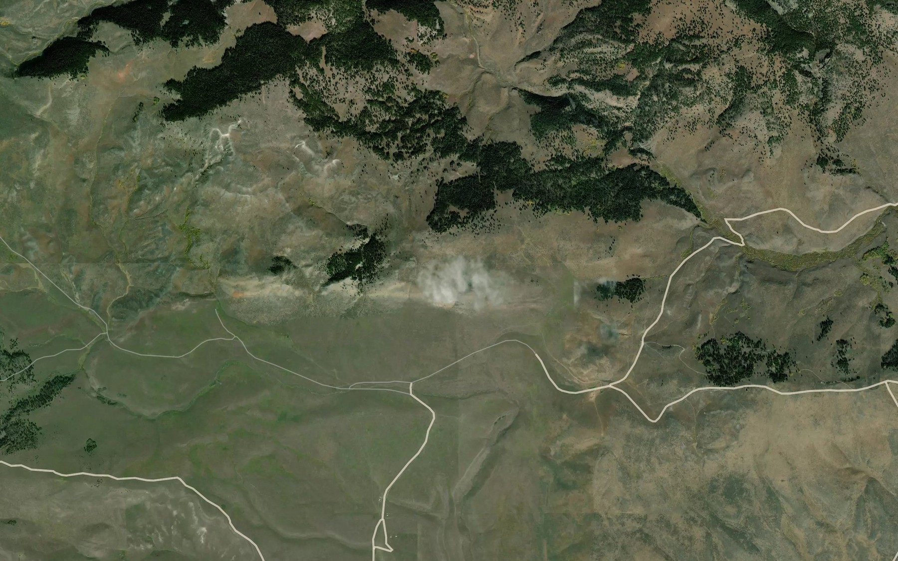 Satellite map of the 13S02W01BAA_01 Spring