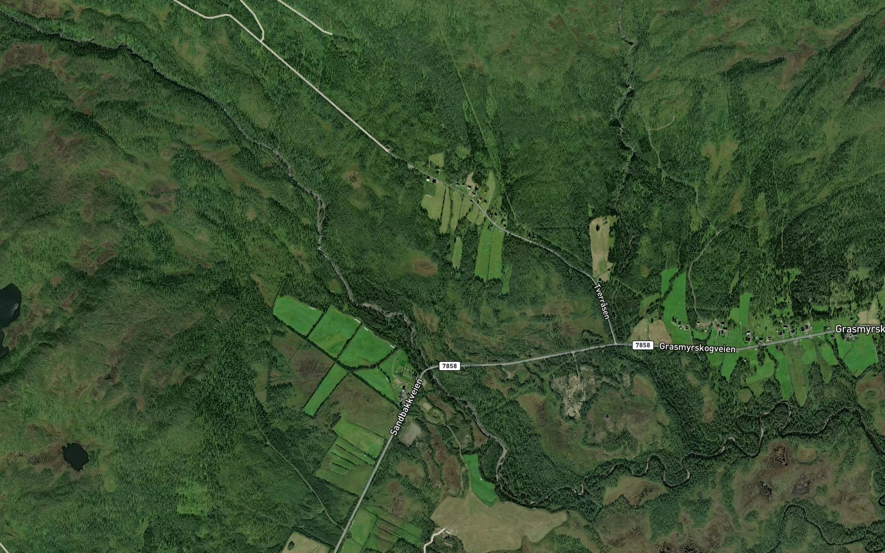 Satellite map of the Steinmoelva
