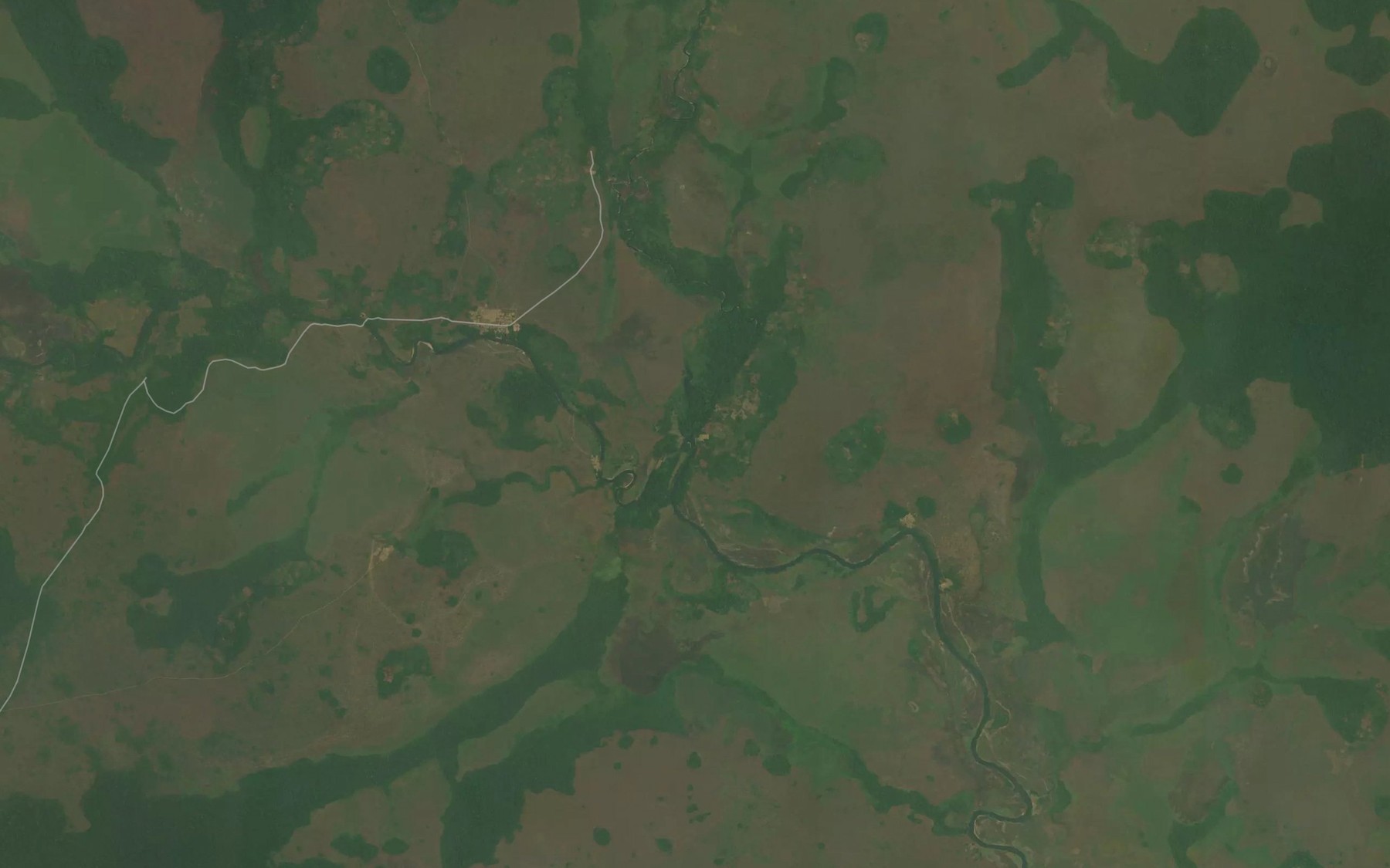 Satellite map of the Duelo