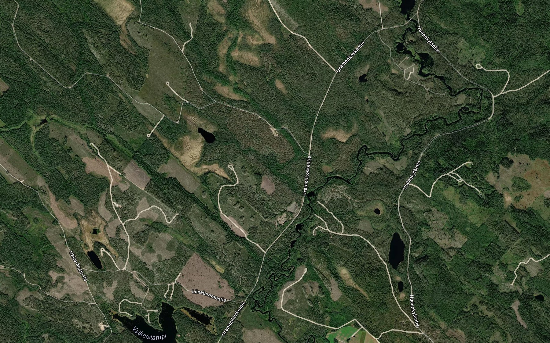 Satellite map of the Kerkkulanpuro