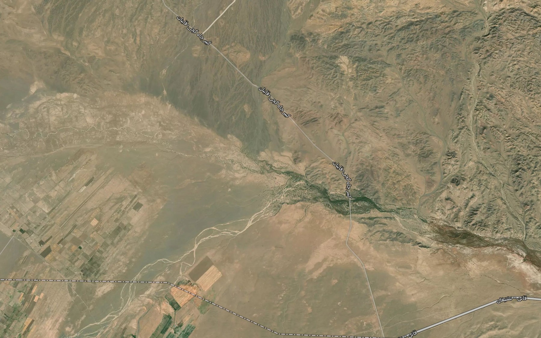 Satellite map of the Kal -e Kondma Hanju