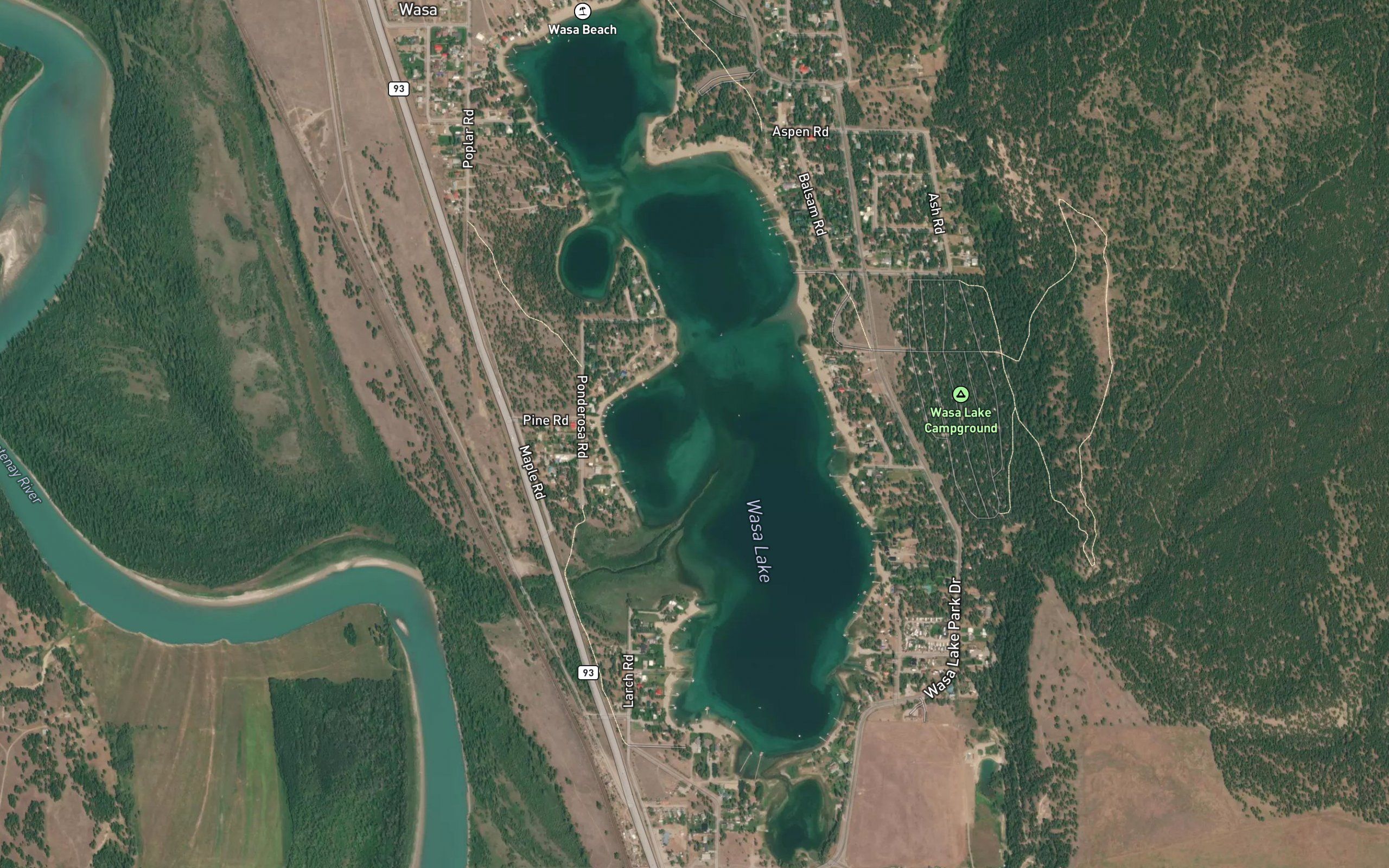 Wasa Lake
