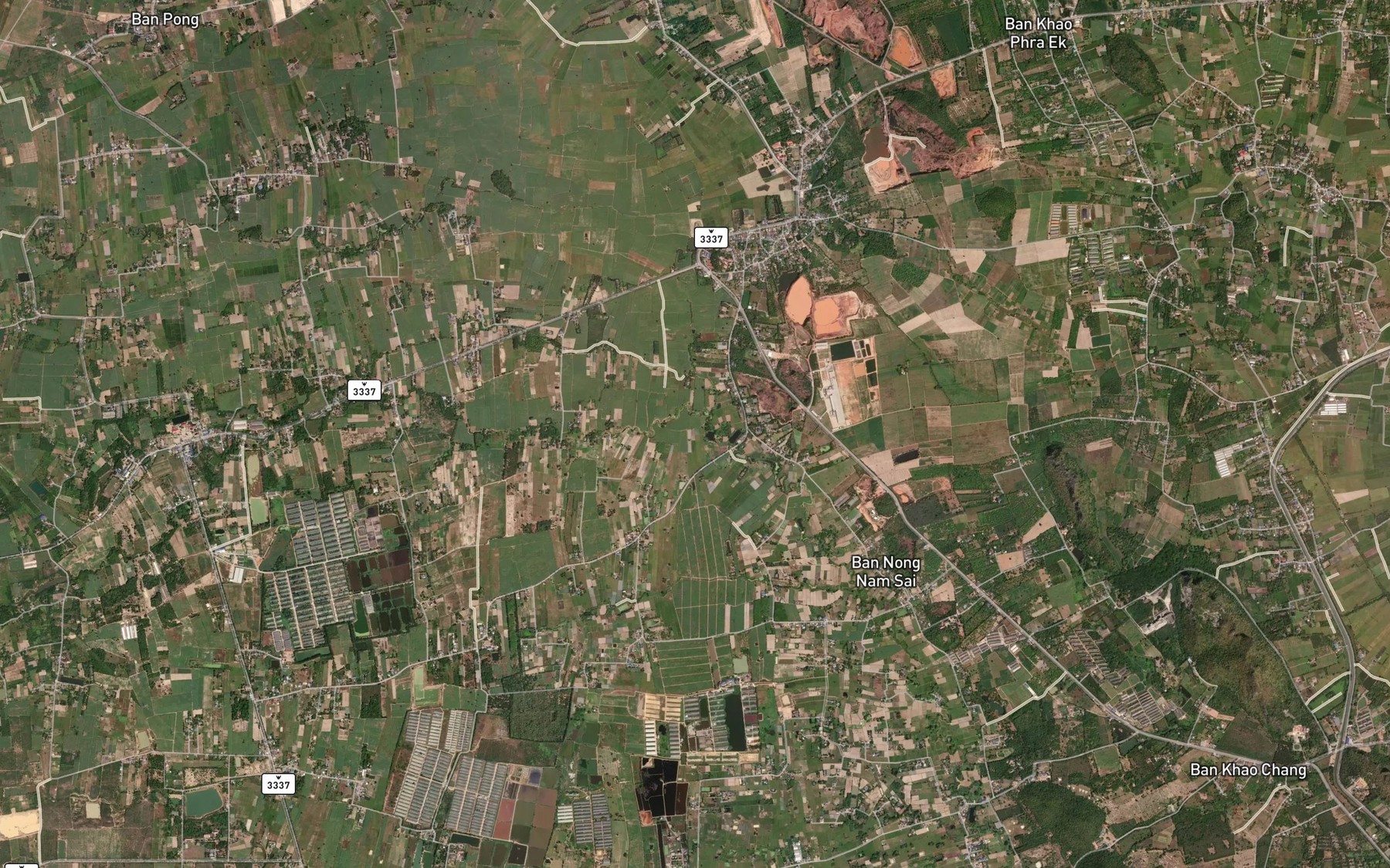 Satellite map of the Nam Phu Noi