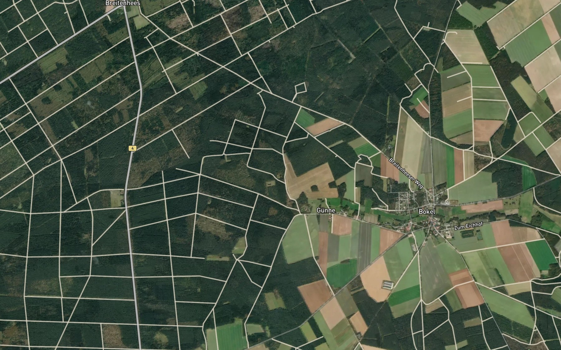 Satellite map of the Bullenkuhle