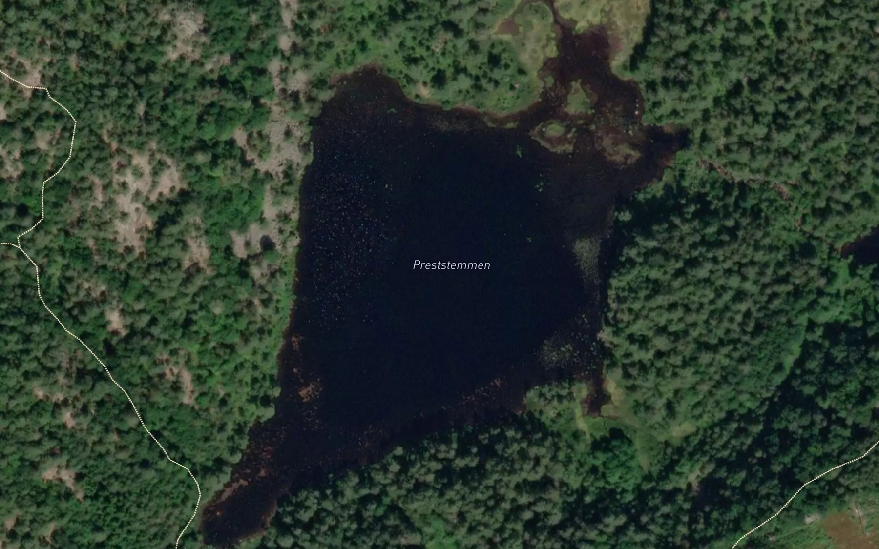 Satellite map of the Preststemmen