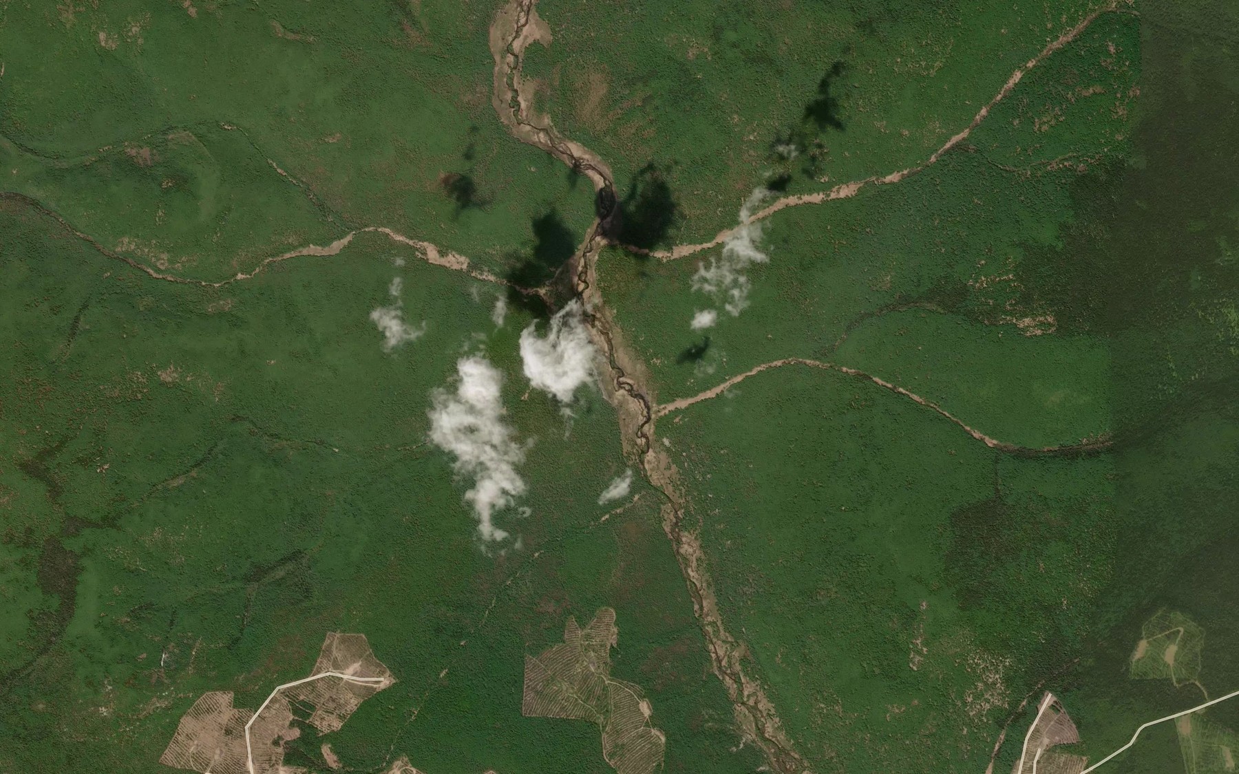 Satellite map of the Gorelyy