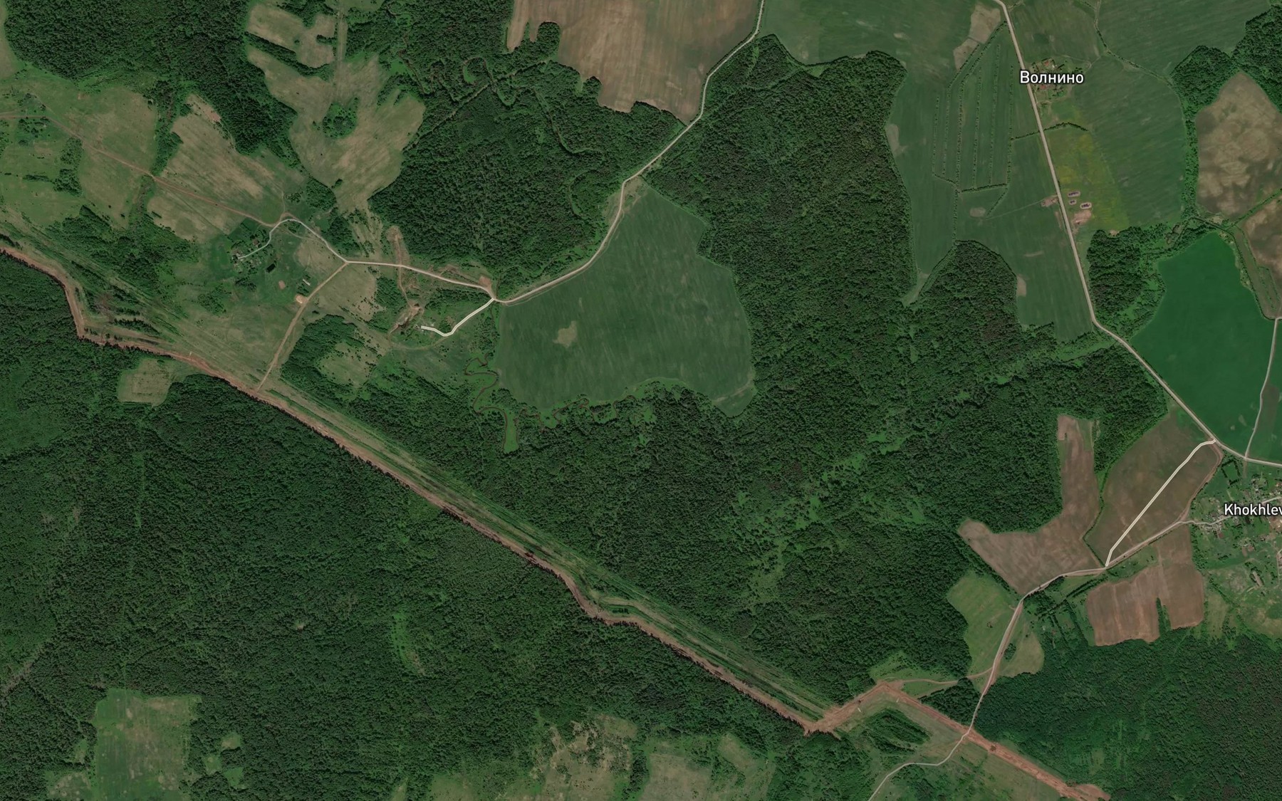Satellite map of the Nurda