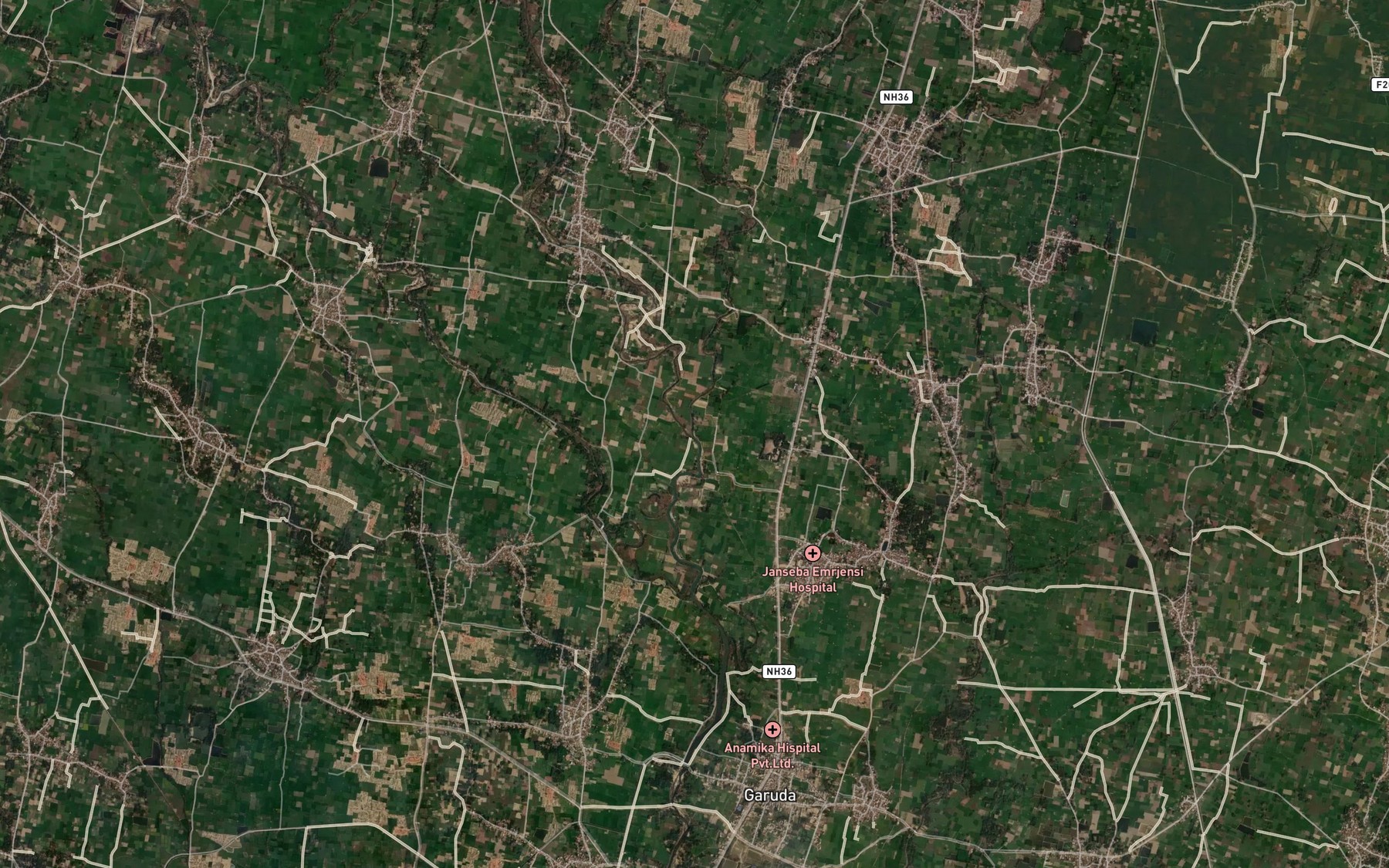 Satellite map of the Lamha Nala