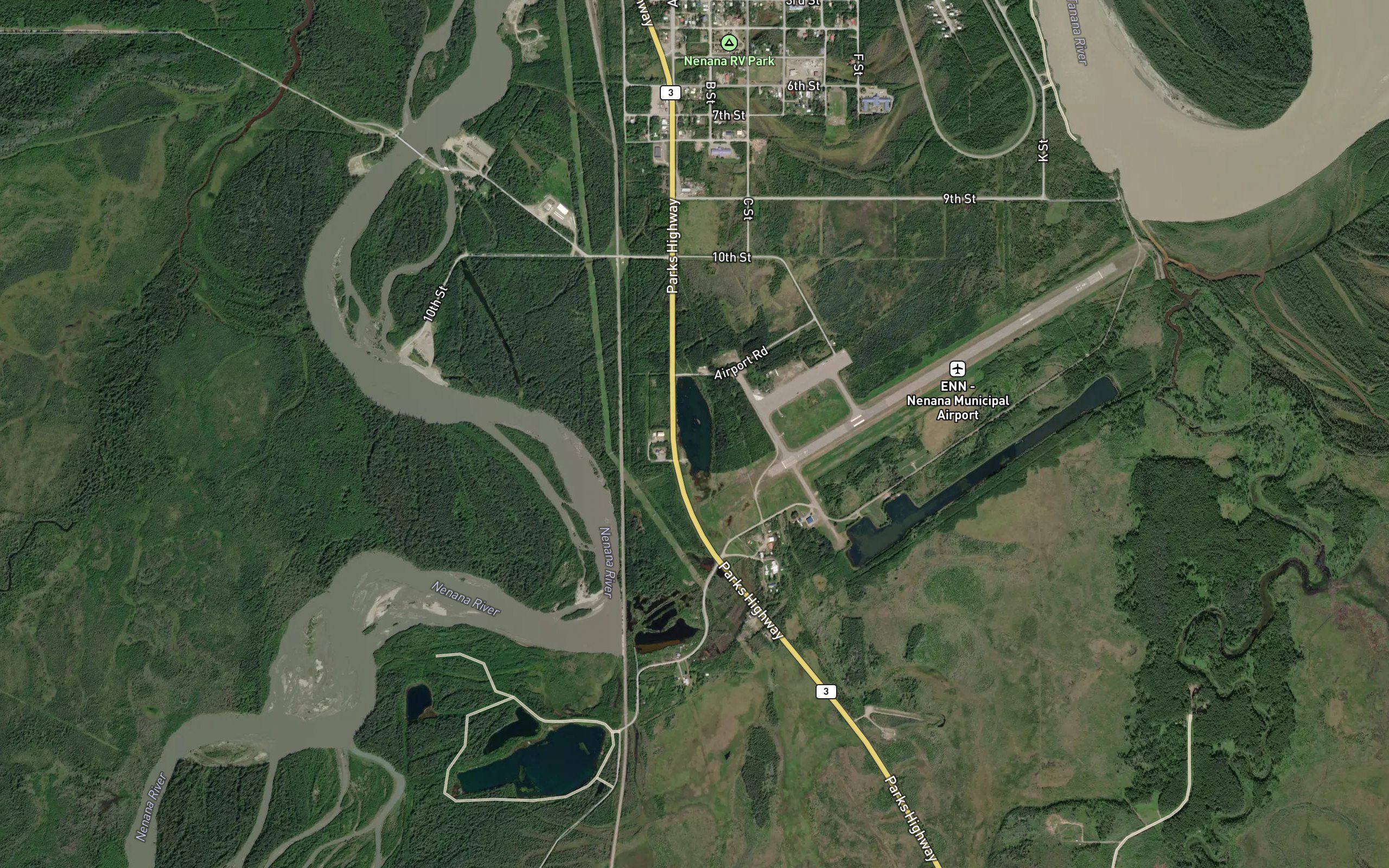 Nenana City Pond