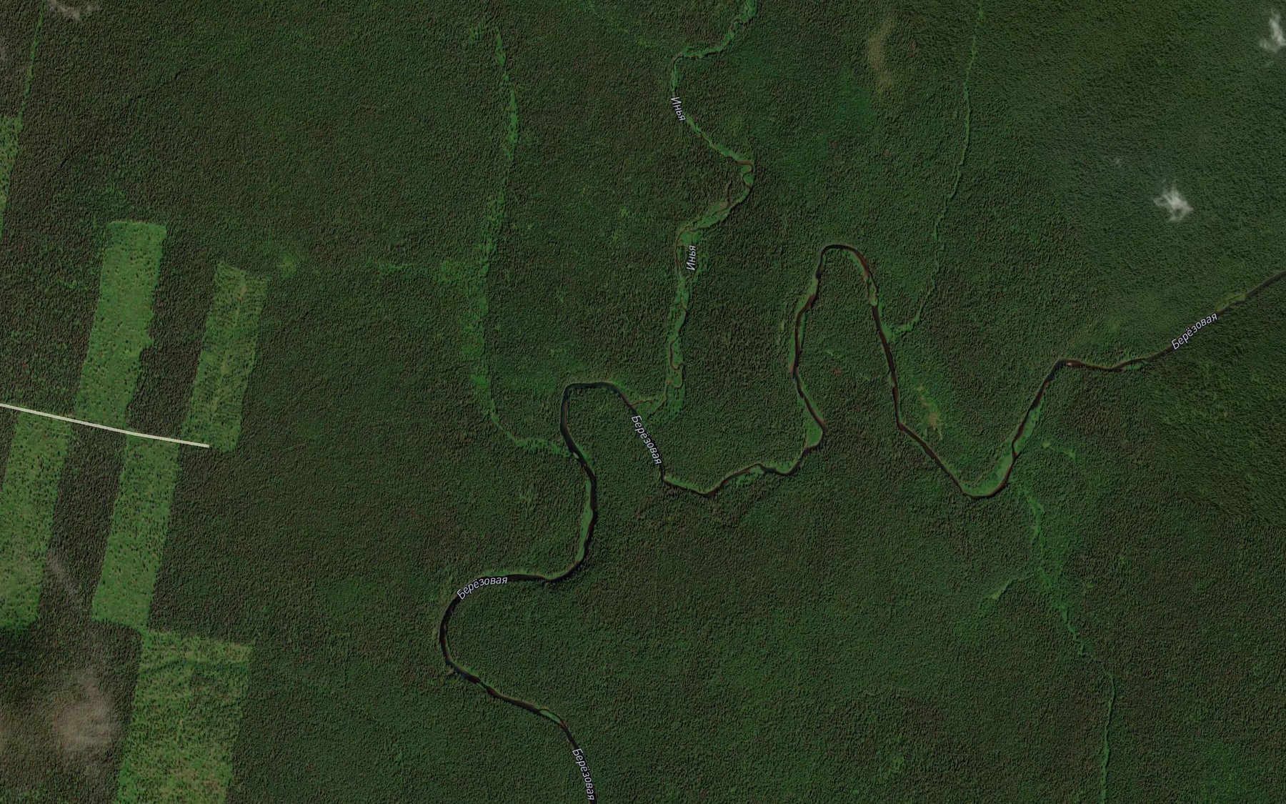 Satellite map of the In'ya