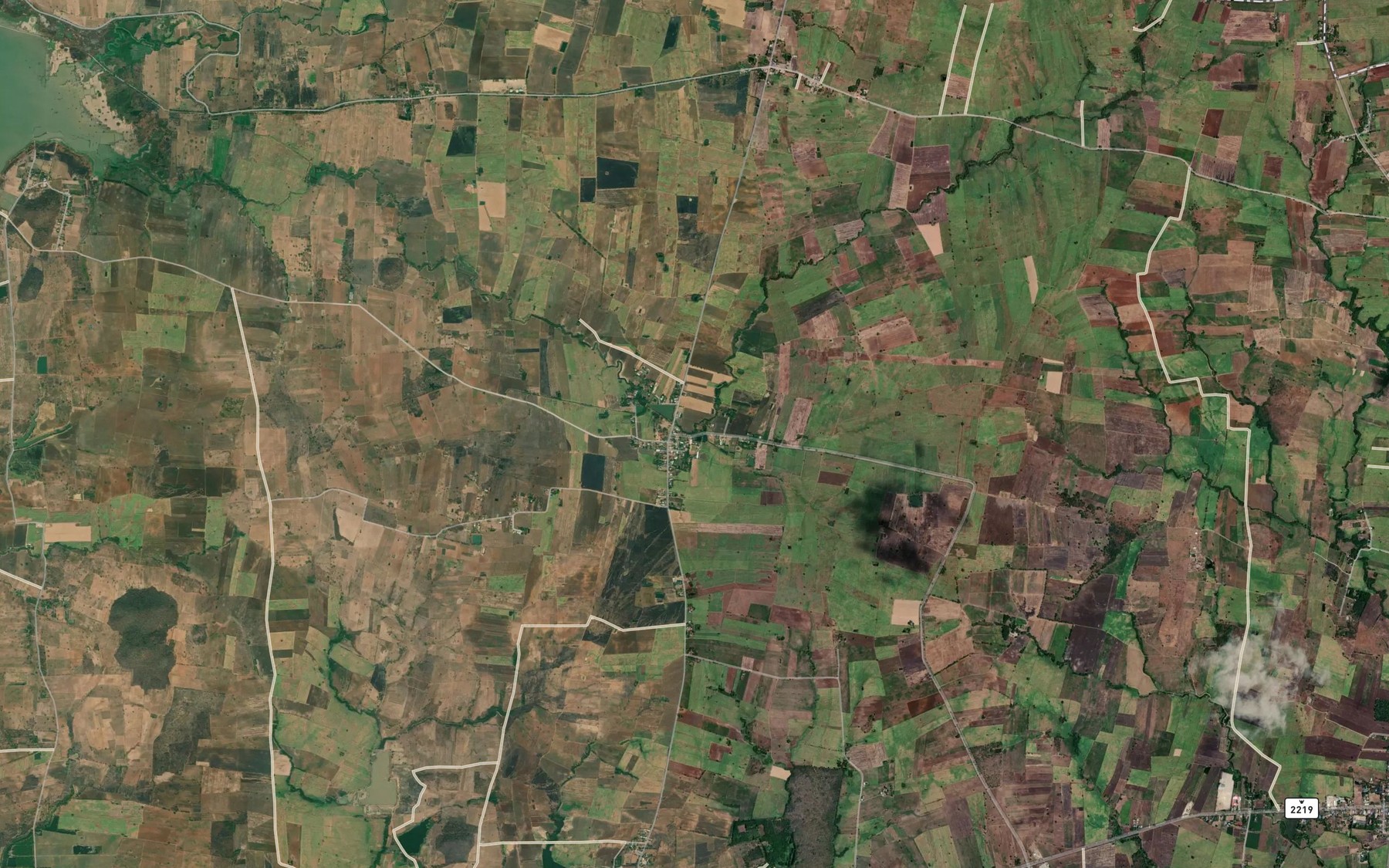 Satellite map of the Huai Saram