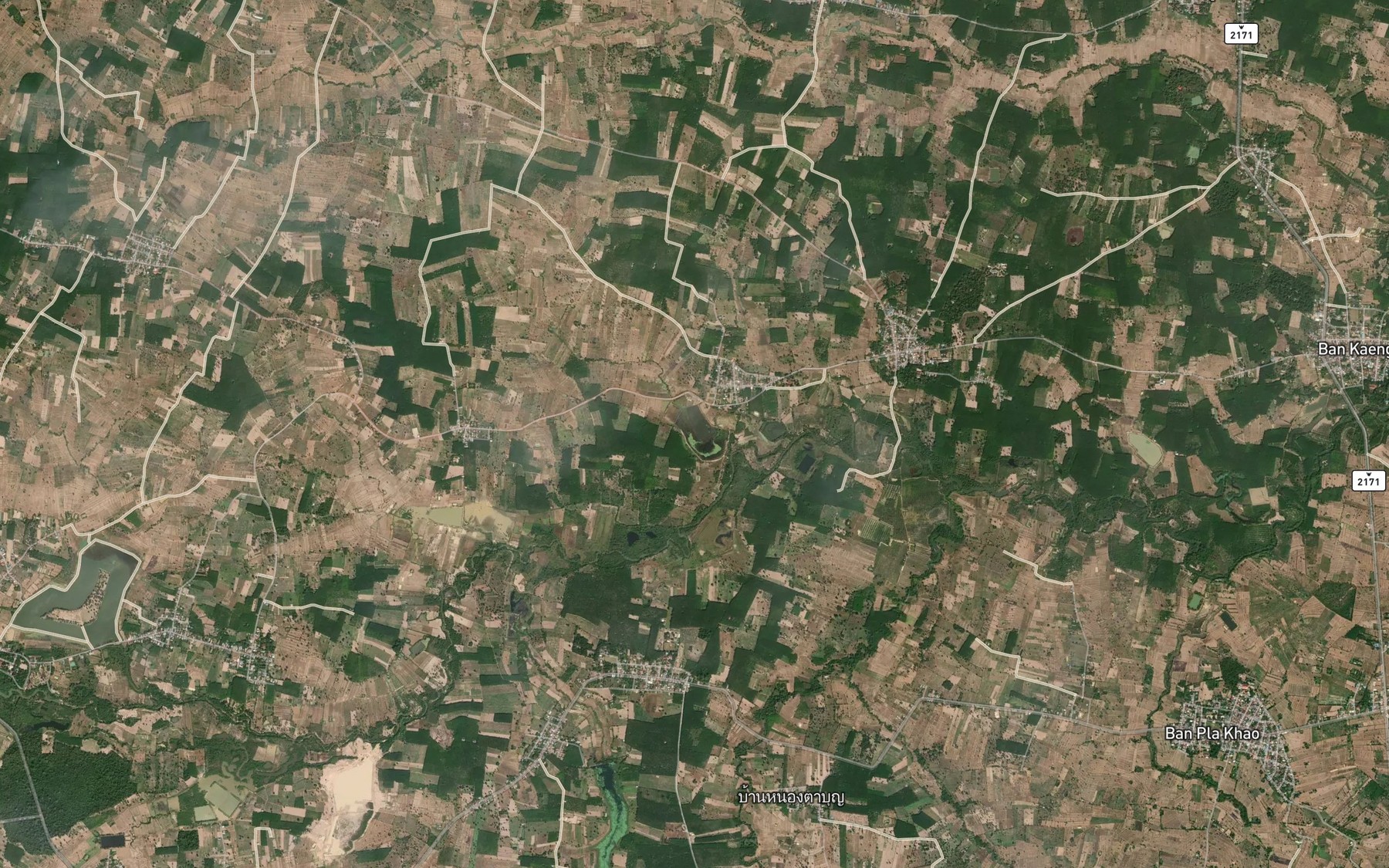 Satellite map of the Nong Kut Kae