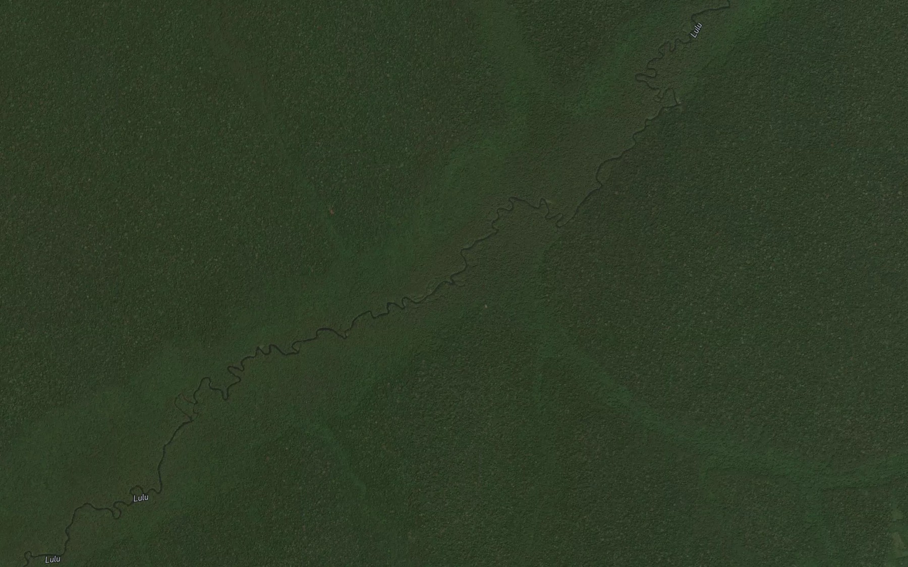 Satellite map of the Lokombe