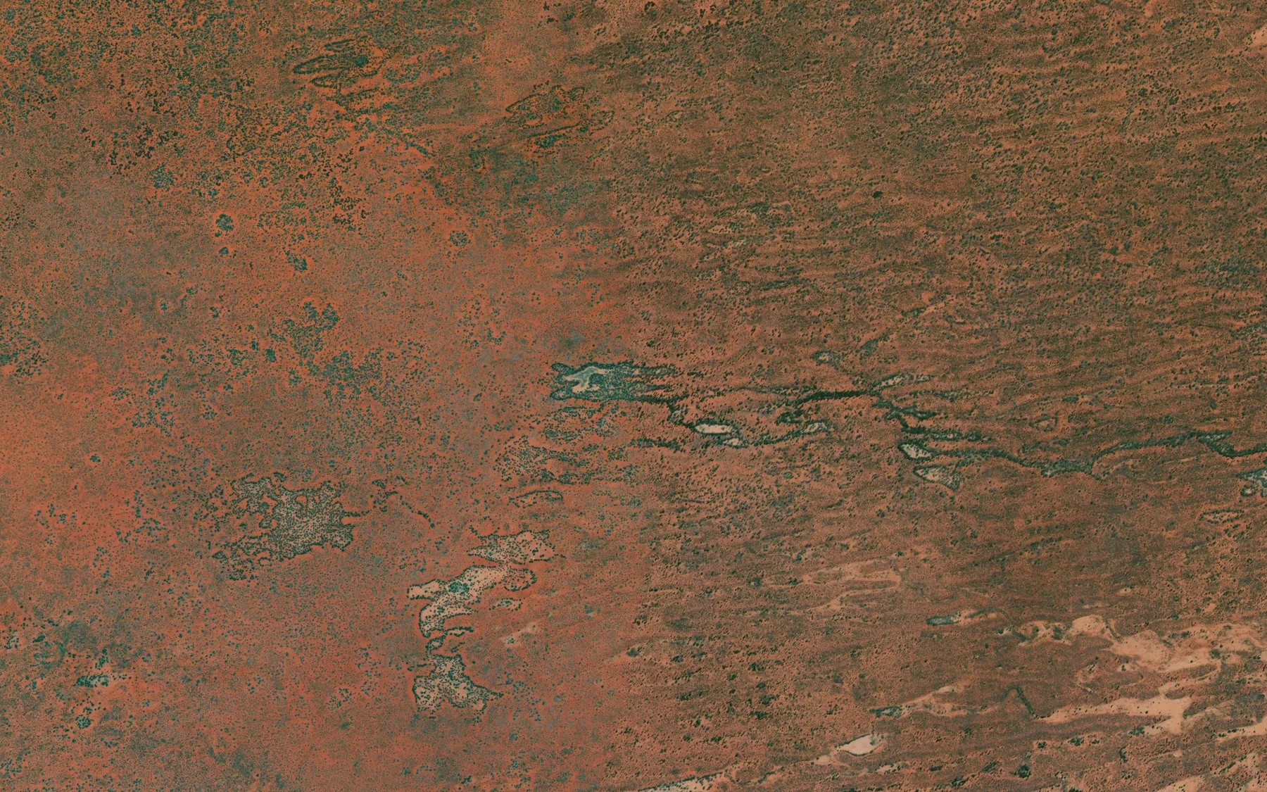 Satellite map of the Kinindee Creek
