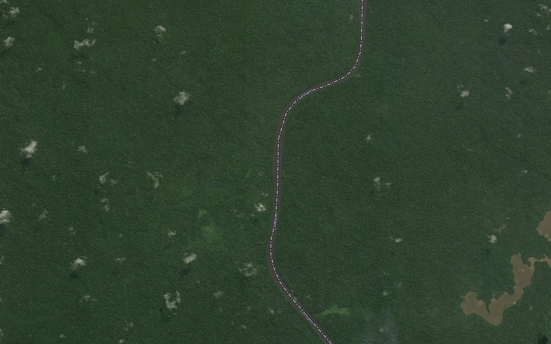 Satellite map of the Ambuka