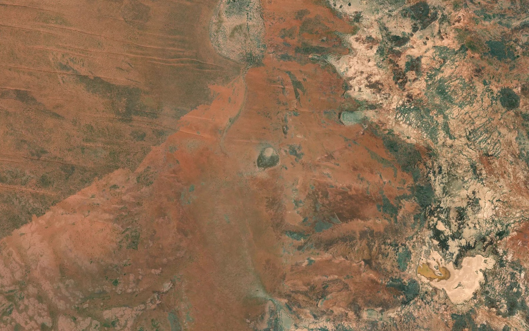 Satellite map of the Lake Isabella