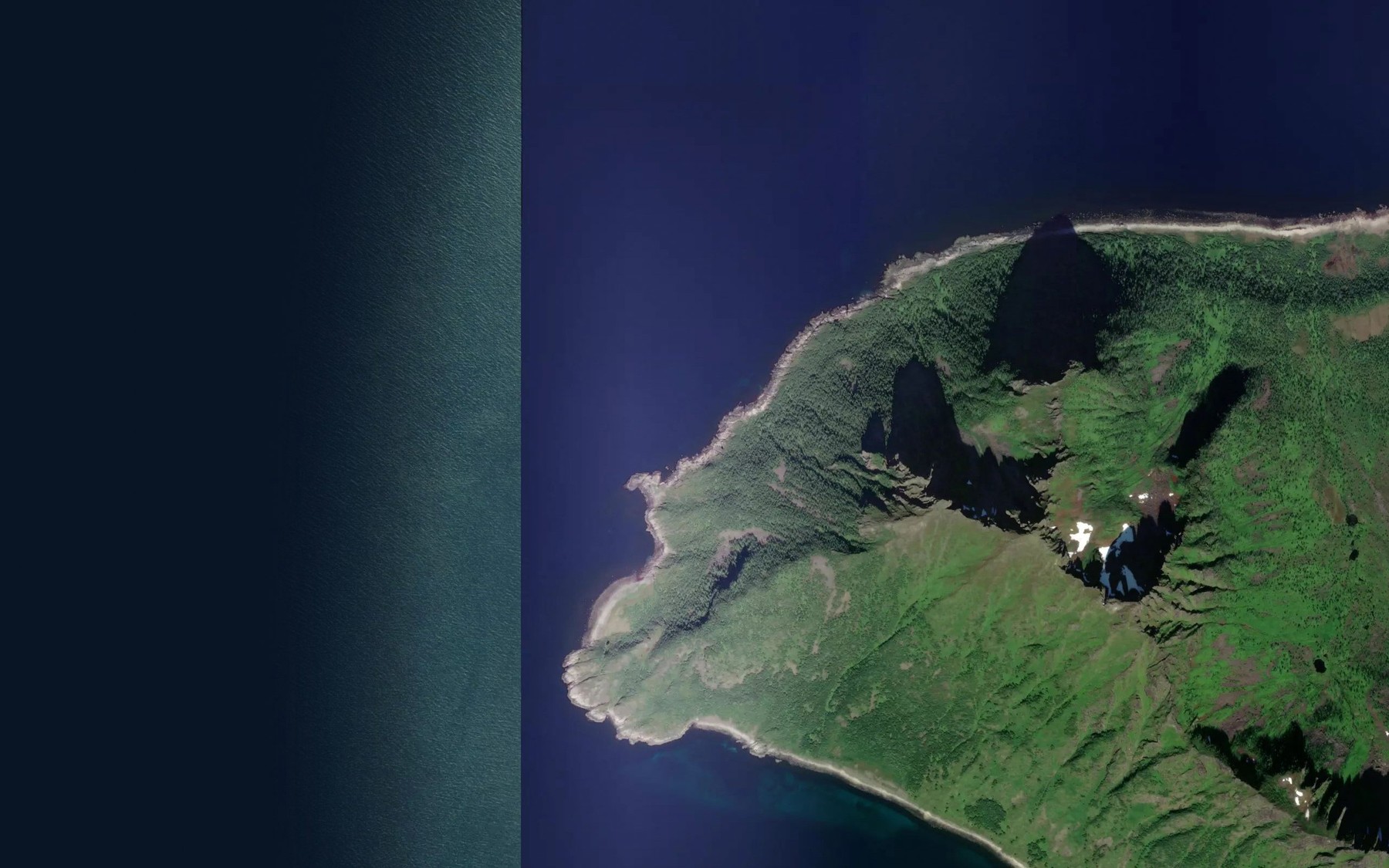 Satellite map of the Persvika