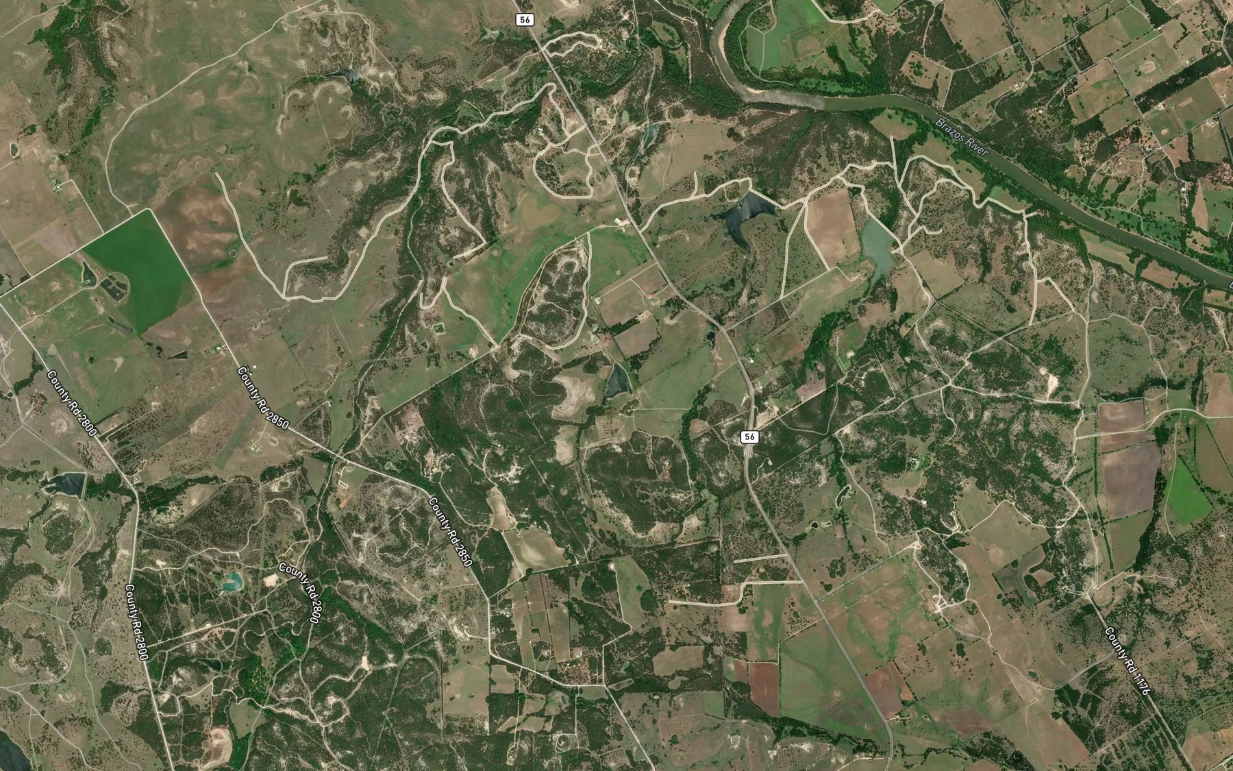 Satellite map of the Mokszycki Lake