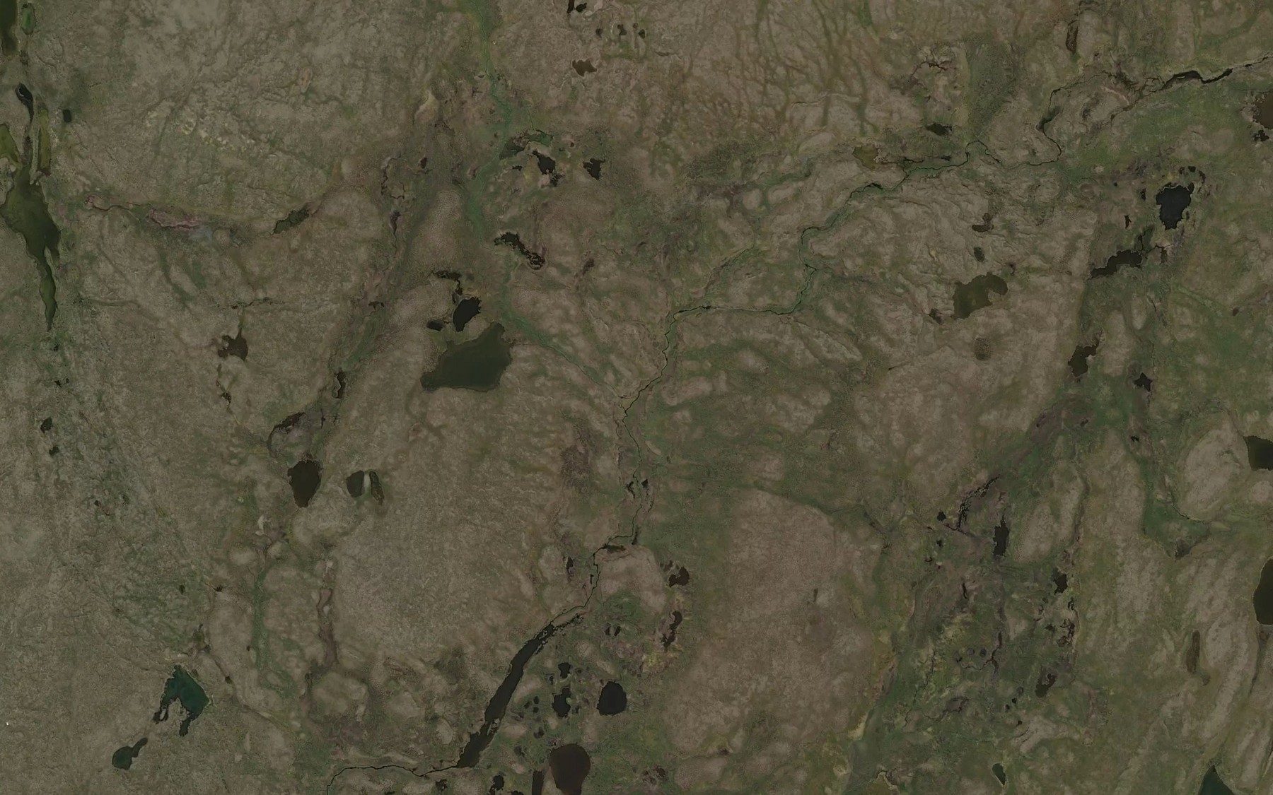 Satellite map of the Duottar-Baljahasjohka