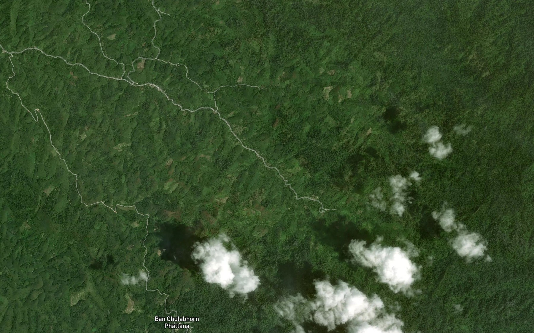 Satellite map of the Khlong Ka Lu Wa