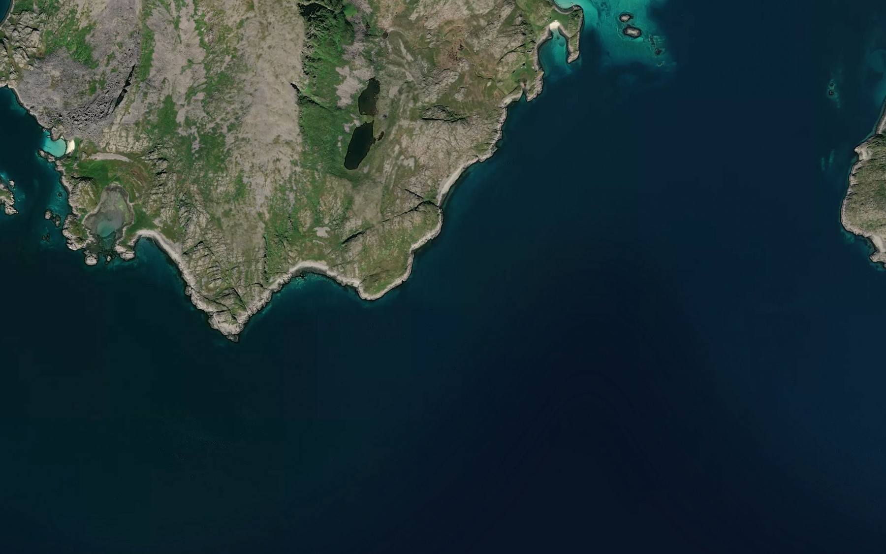 Satellite map of the Meltefjordgrunnen