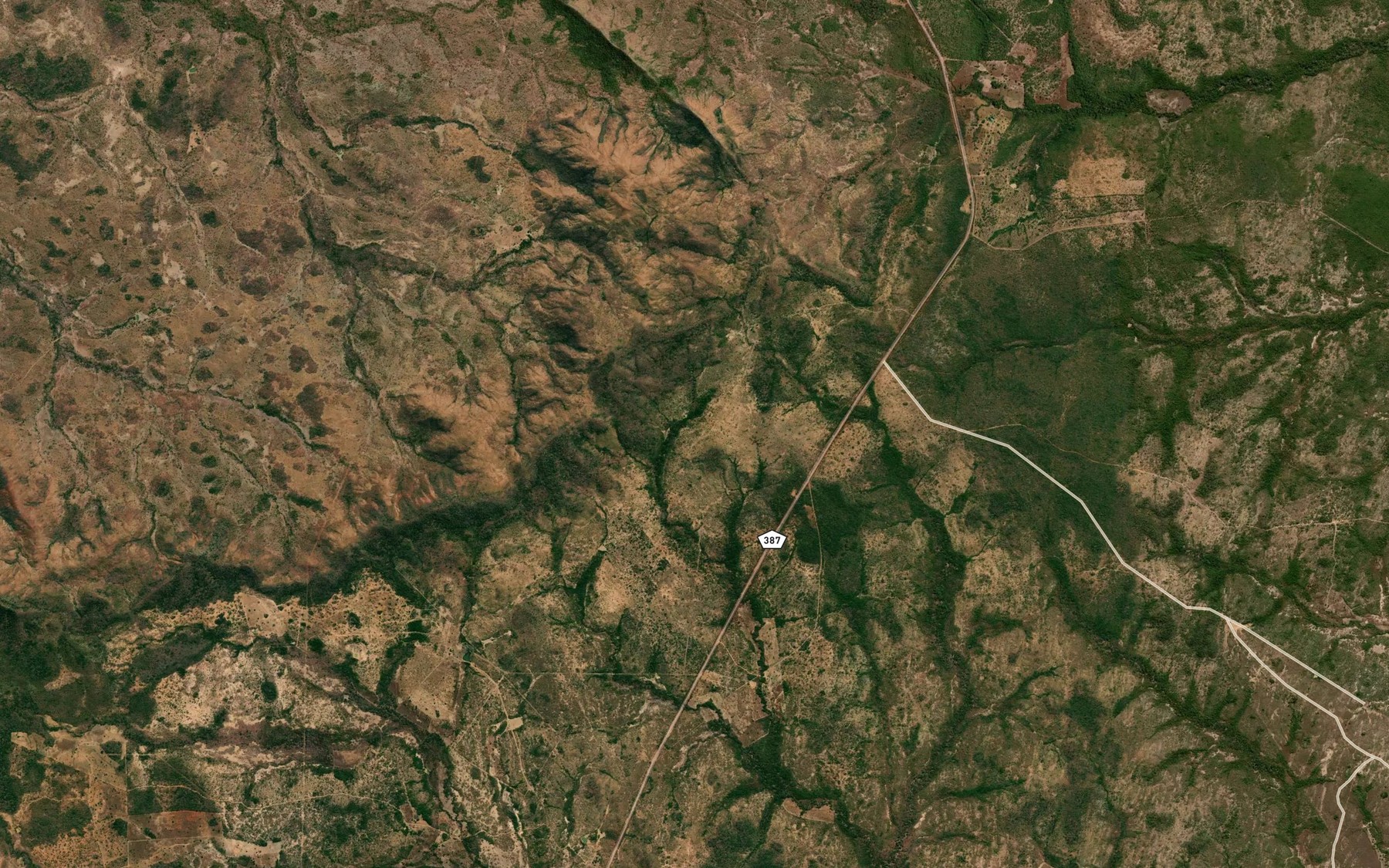 Satellite map of the Ribeirao Jardim