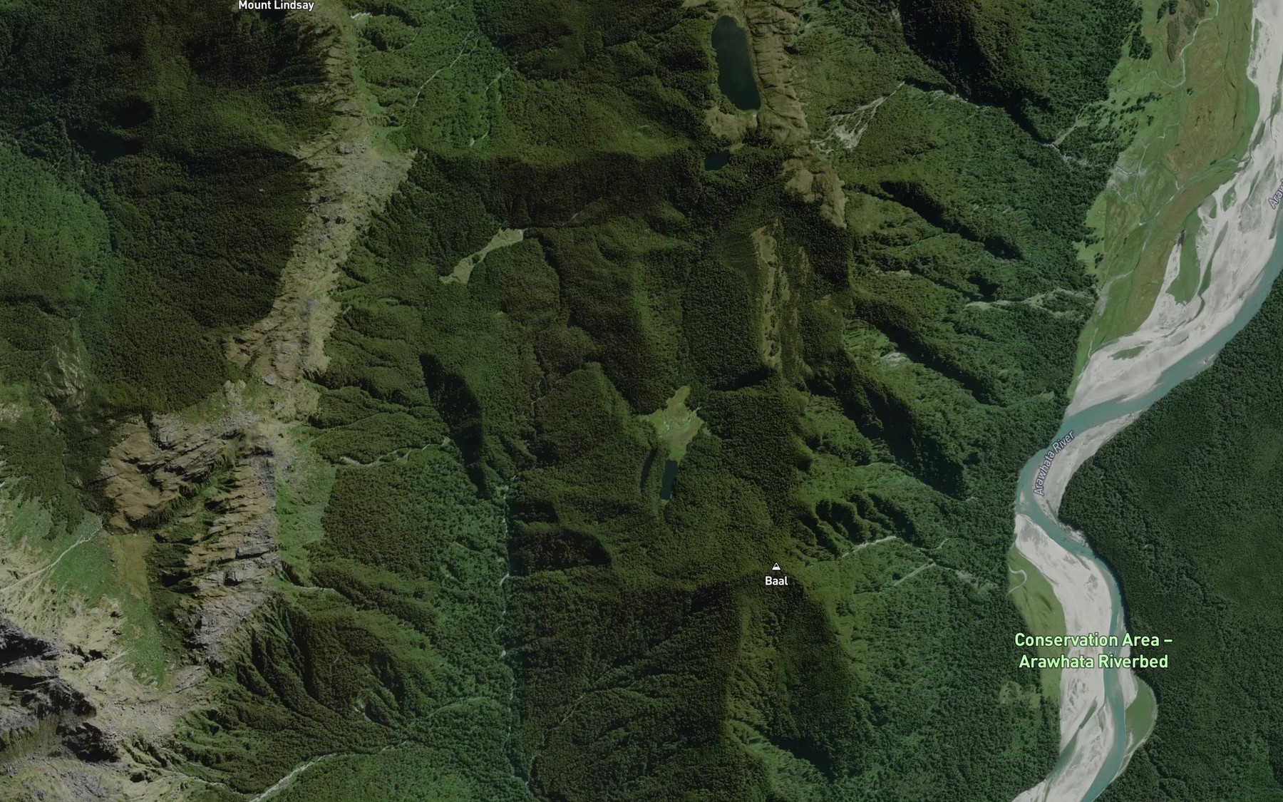 Satellite map of the Lake Porm