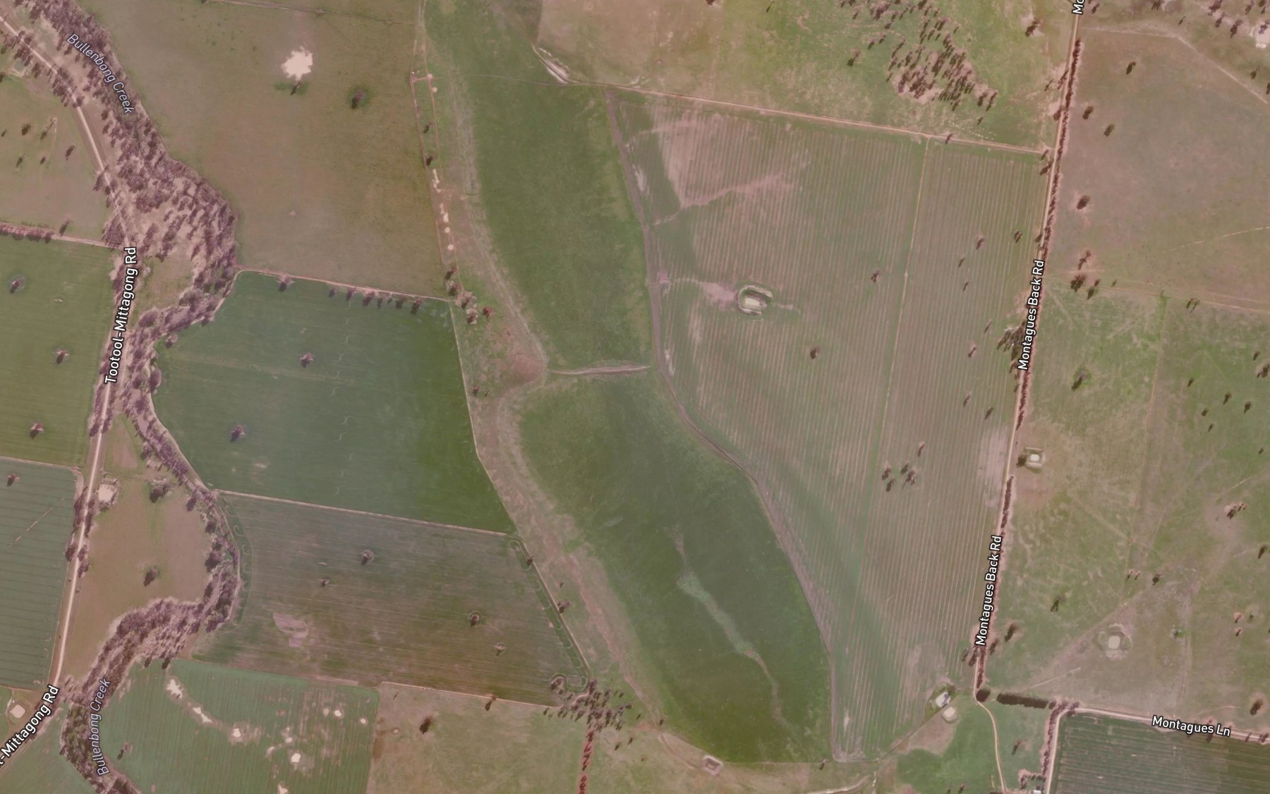 Satellite map of the Lake Gilman