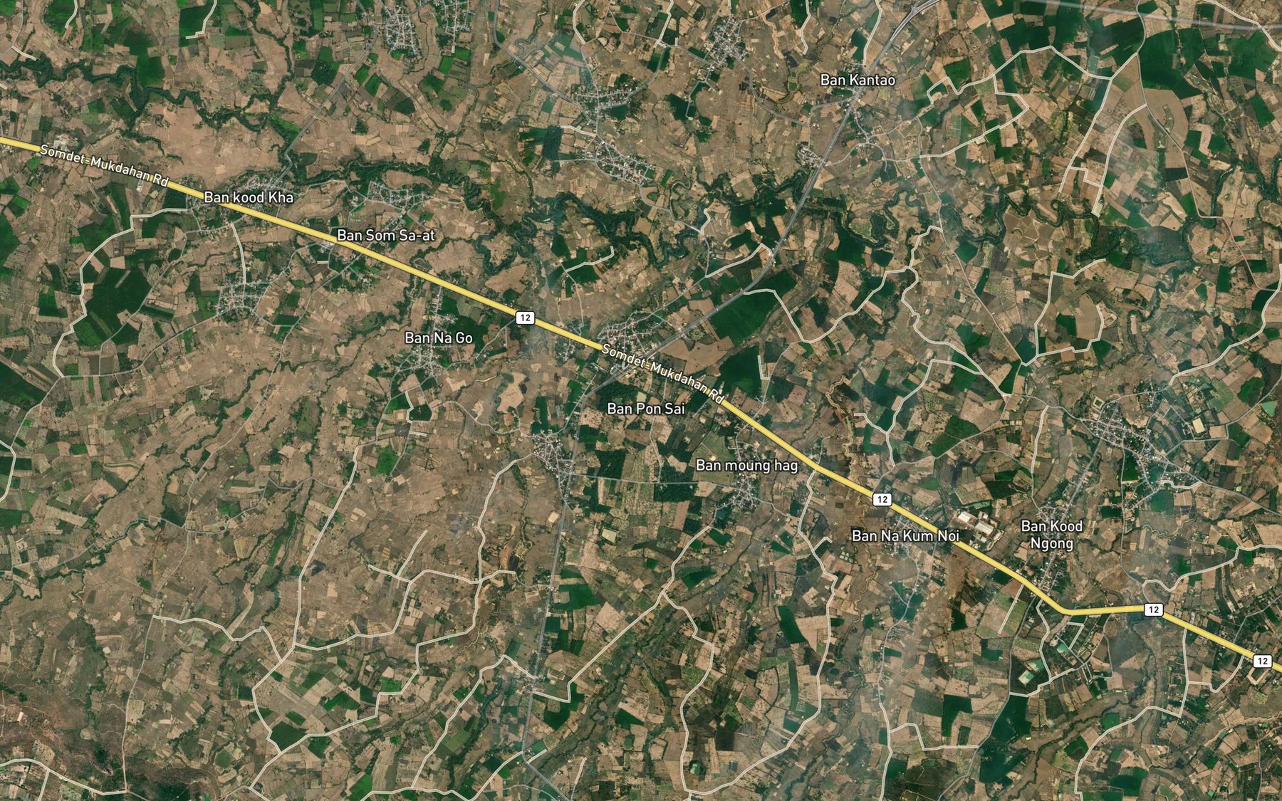 Satellite map of the Sa Nam Ban Phon Sai