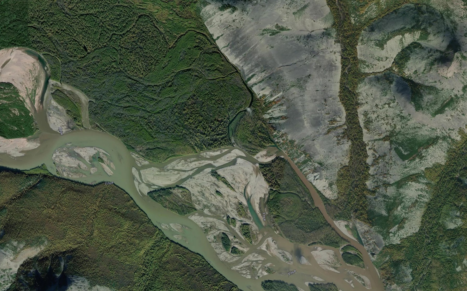 Satellite map of the Rovnyy