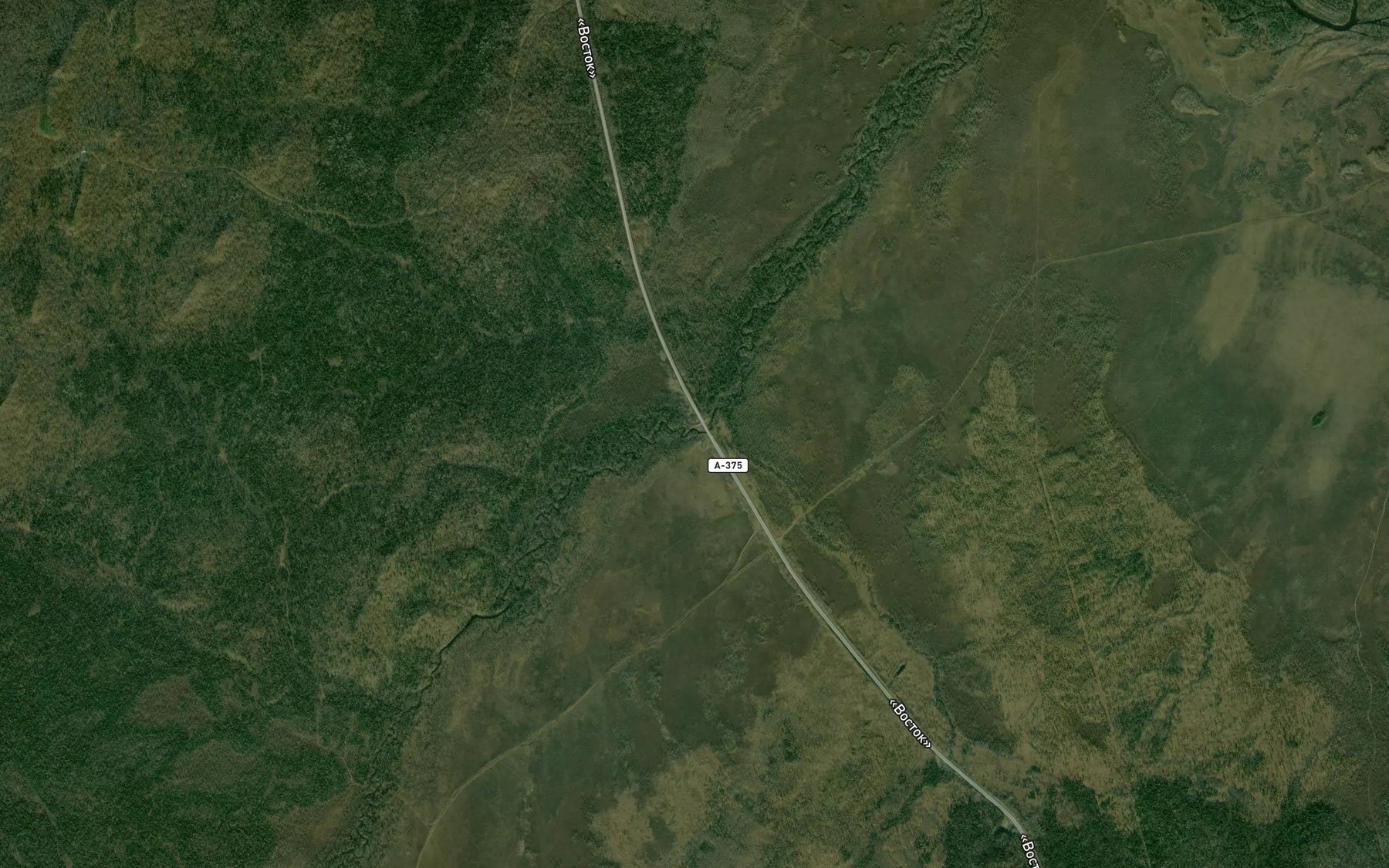 Satellite map of the Oktyabr'skiy