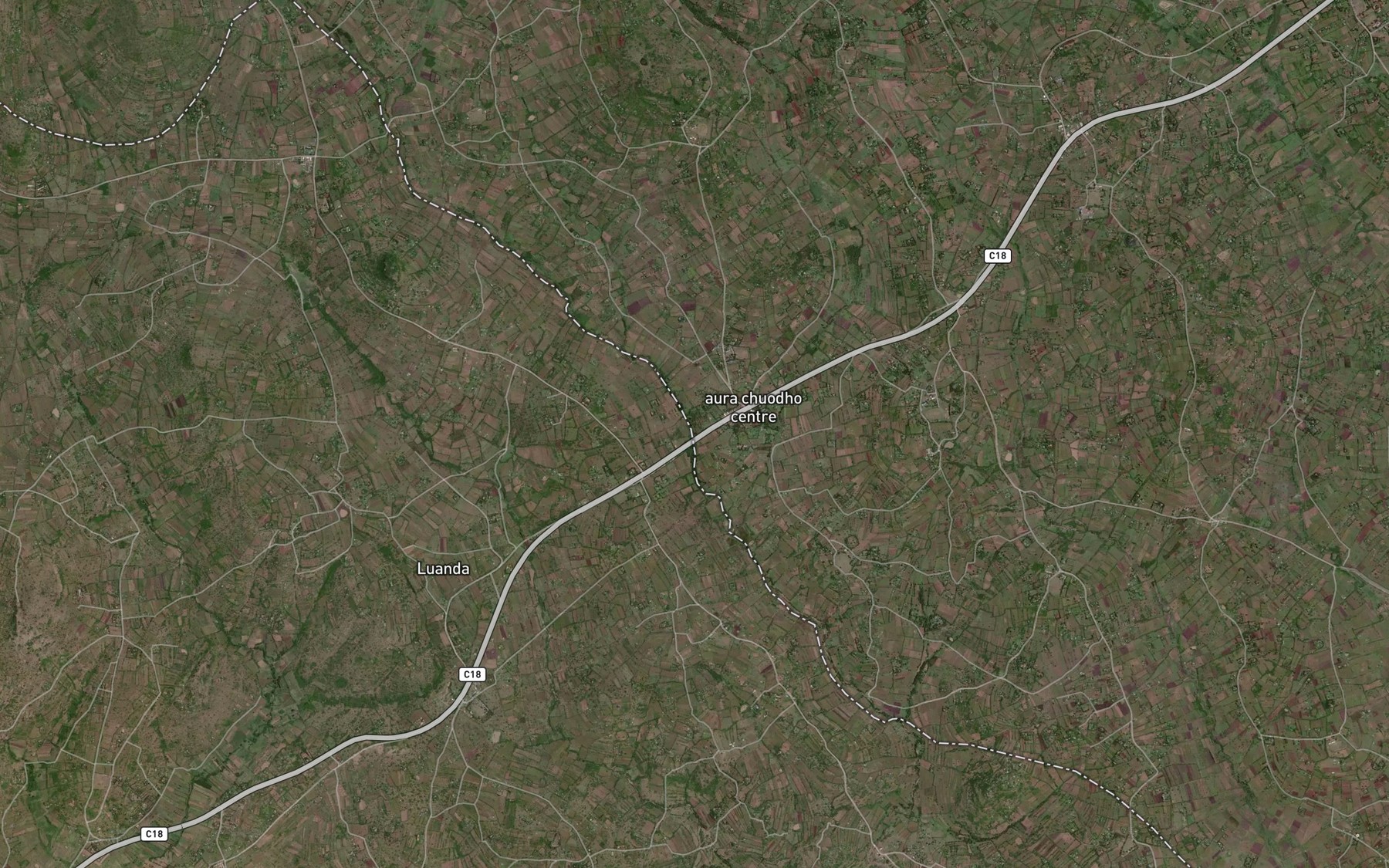 Satellite map of the Aora Chuodho