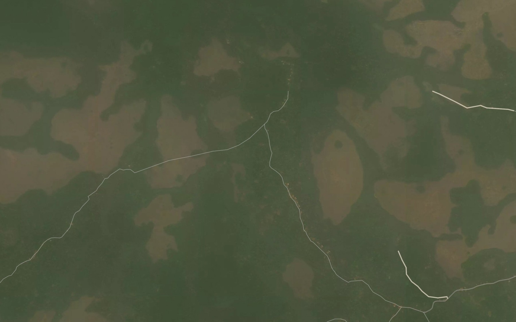 Satellite map of the Meki