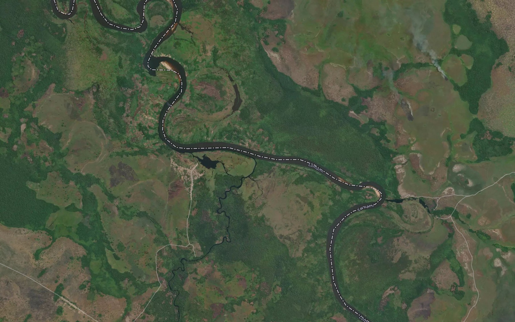 Satellite map of the Lotemba