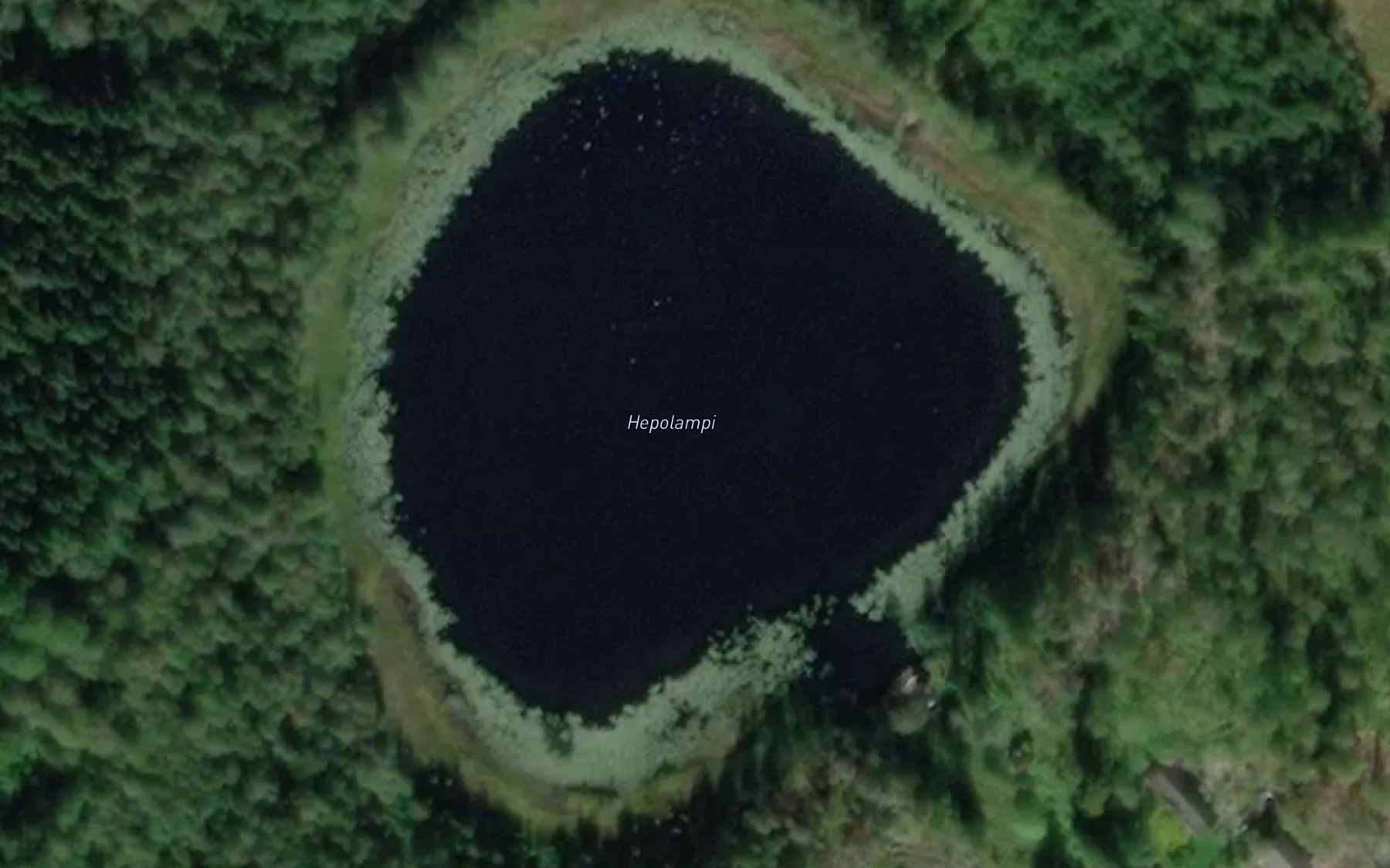 Satellite map of the Hepolampi
