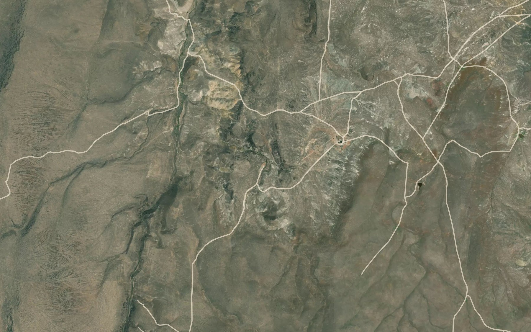 Satellite map of the West Page Cabin Spring