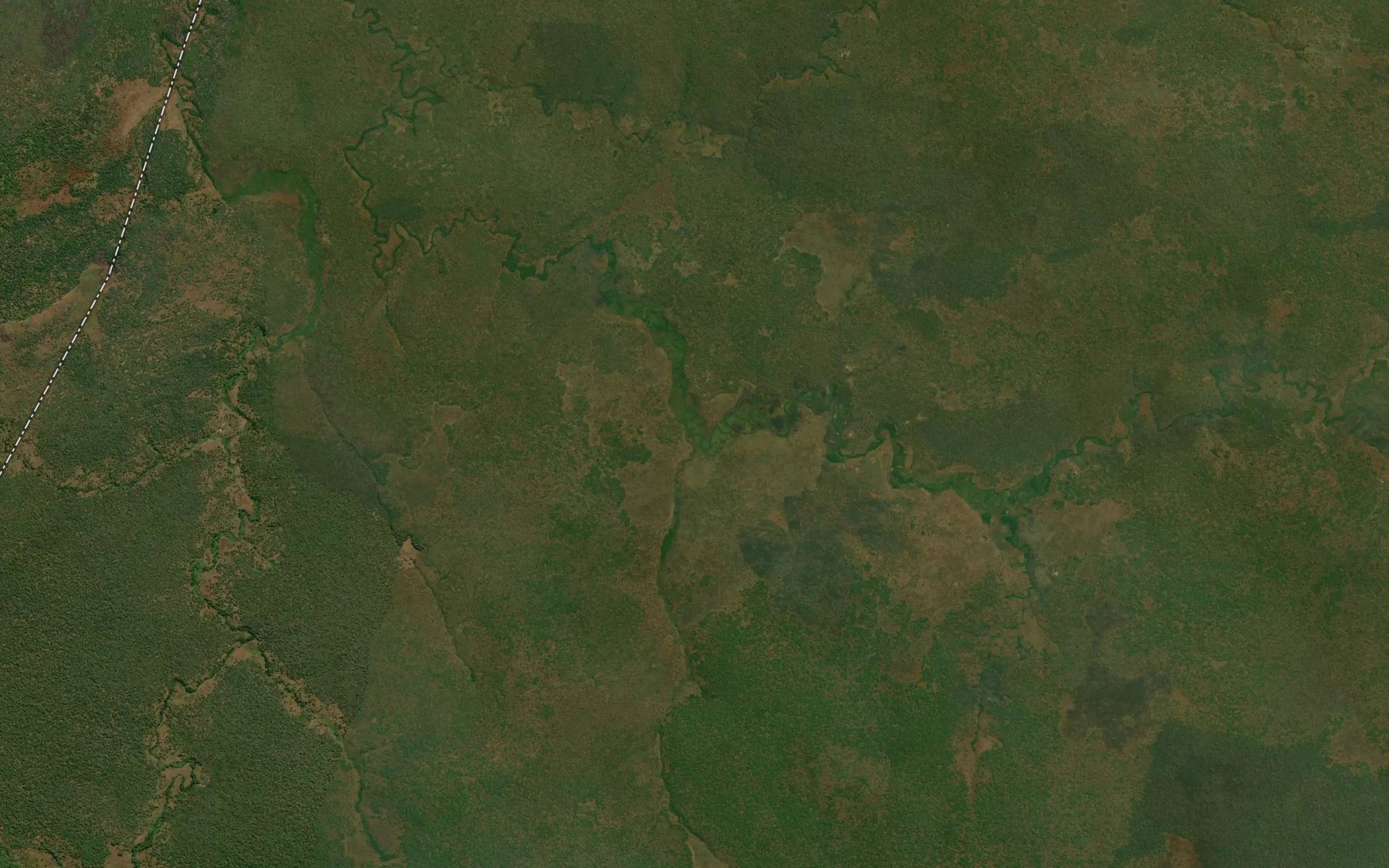 Satellite map of the Katenge