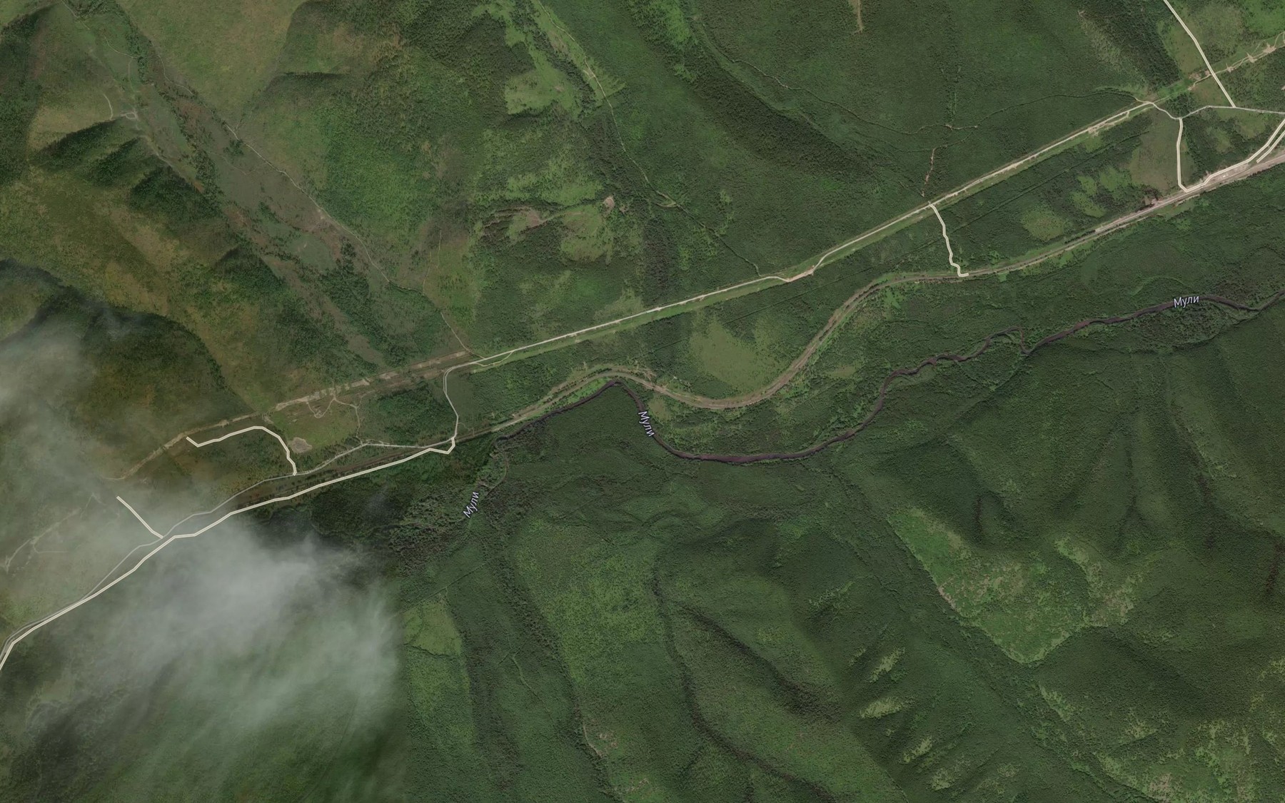 Satellite map of the Oroy