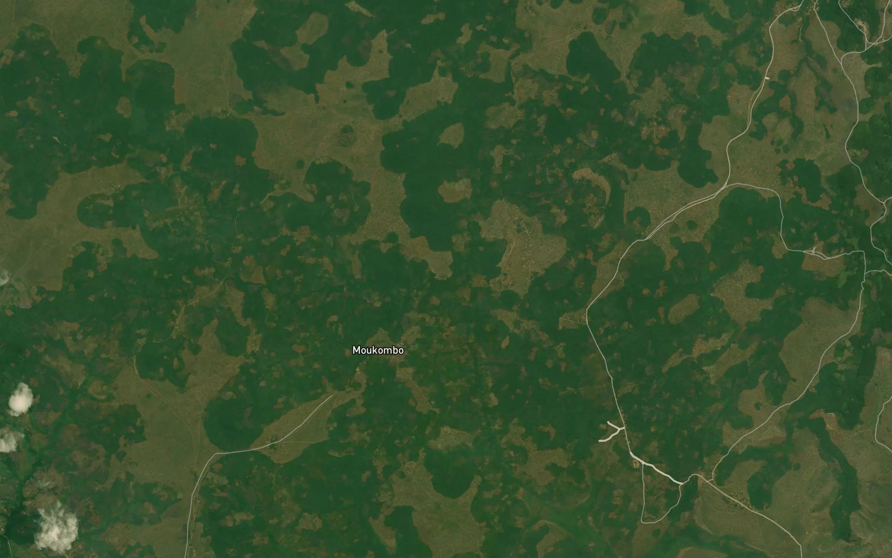 Satellite map of the Gabansoumba