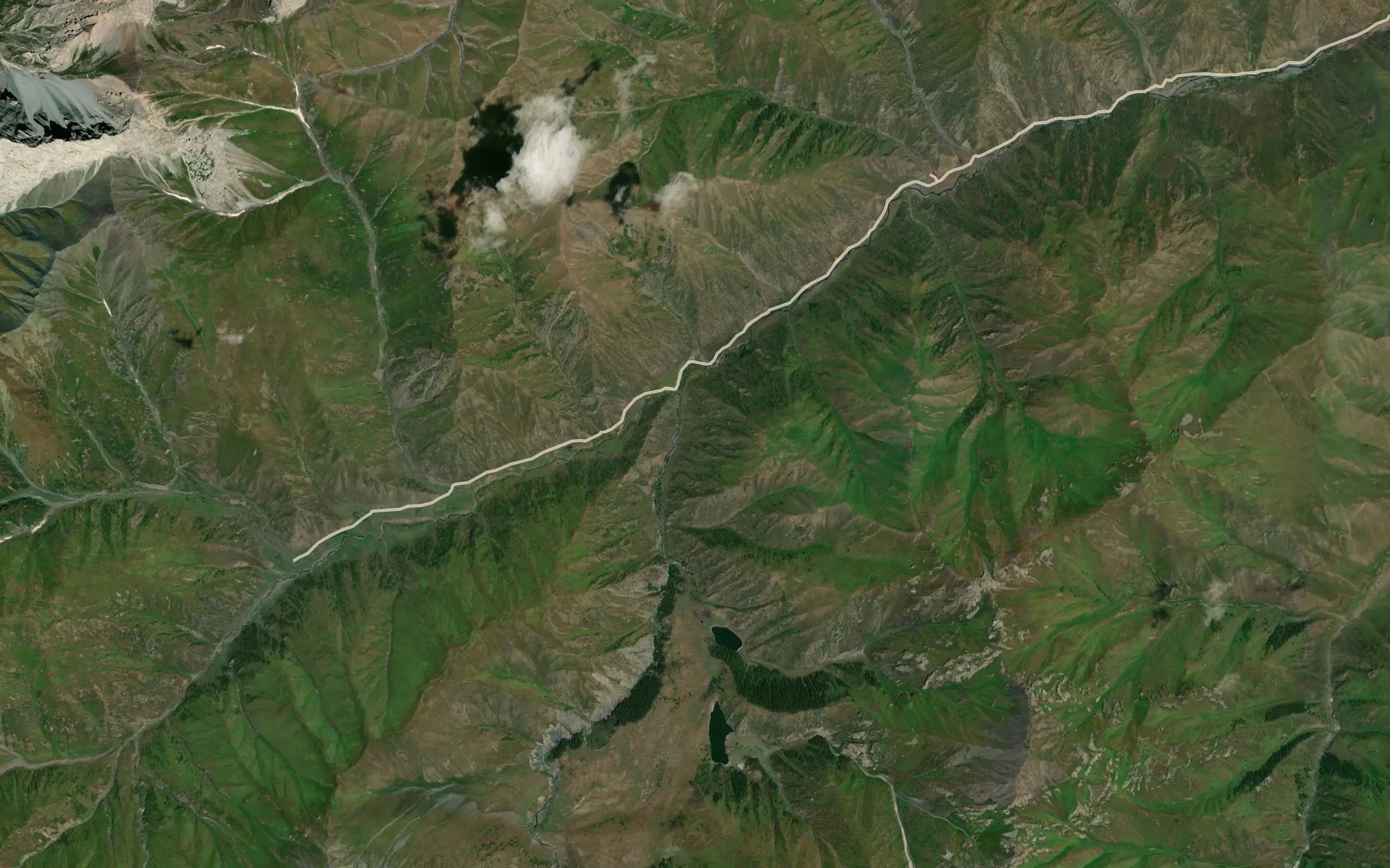 Satellite map of the Rodnik Chirik-Dzhon